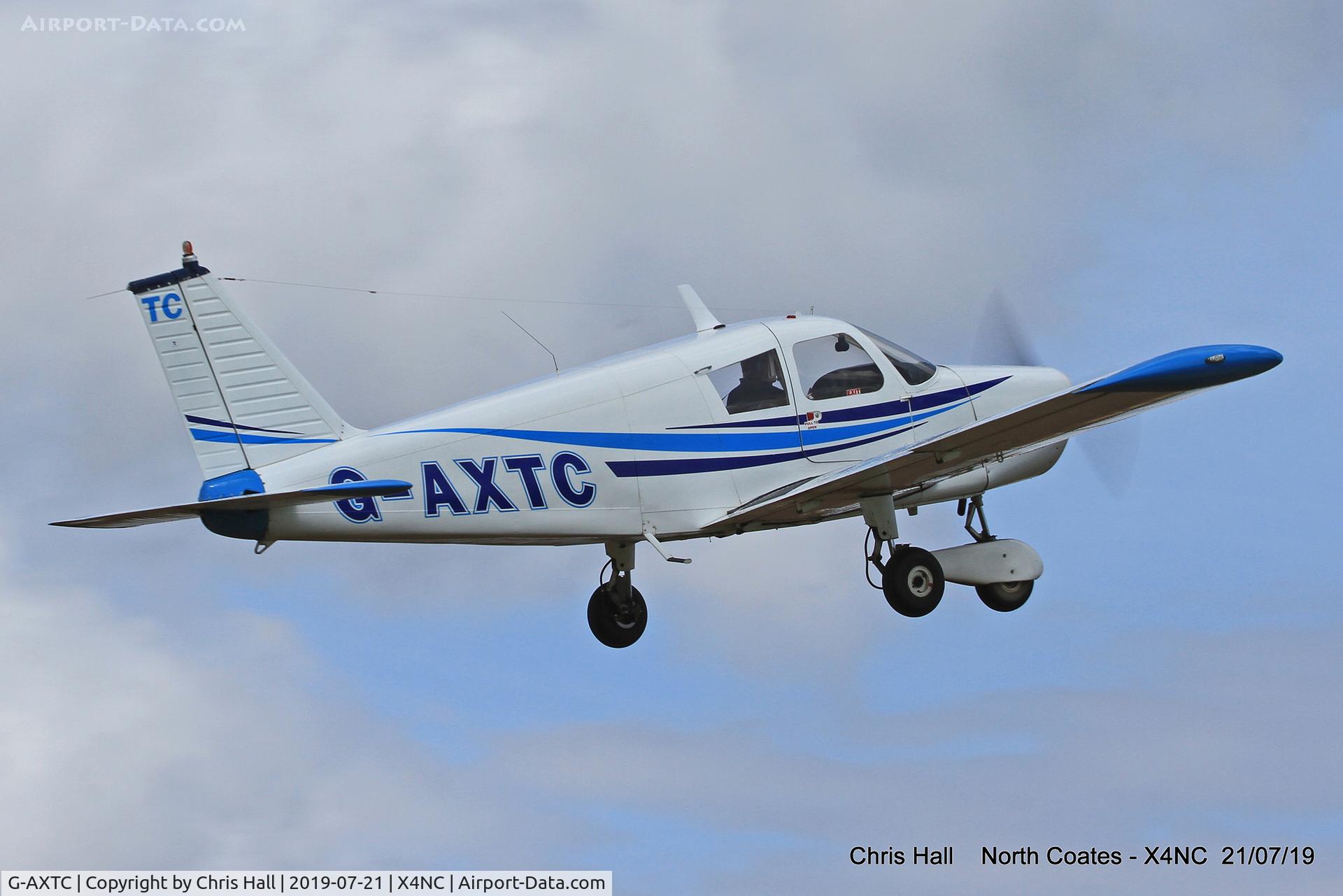 G-AXTC, 1969 Piper PA-28-140 Cherokee C/N 28-26265, North Coates summer fly in