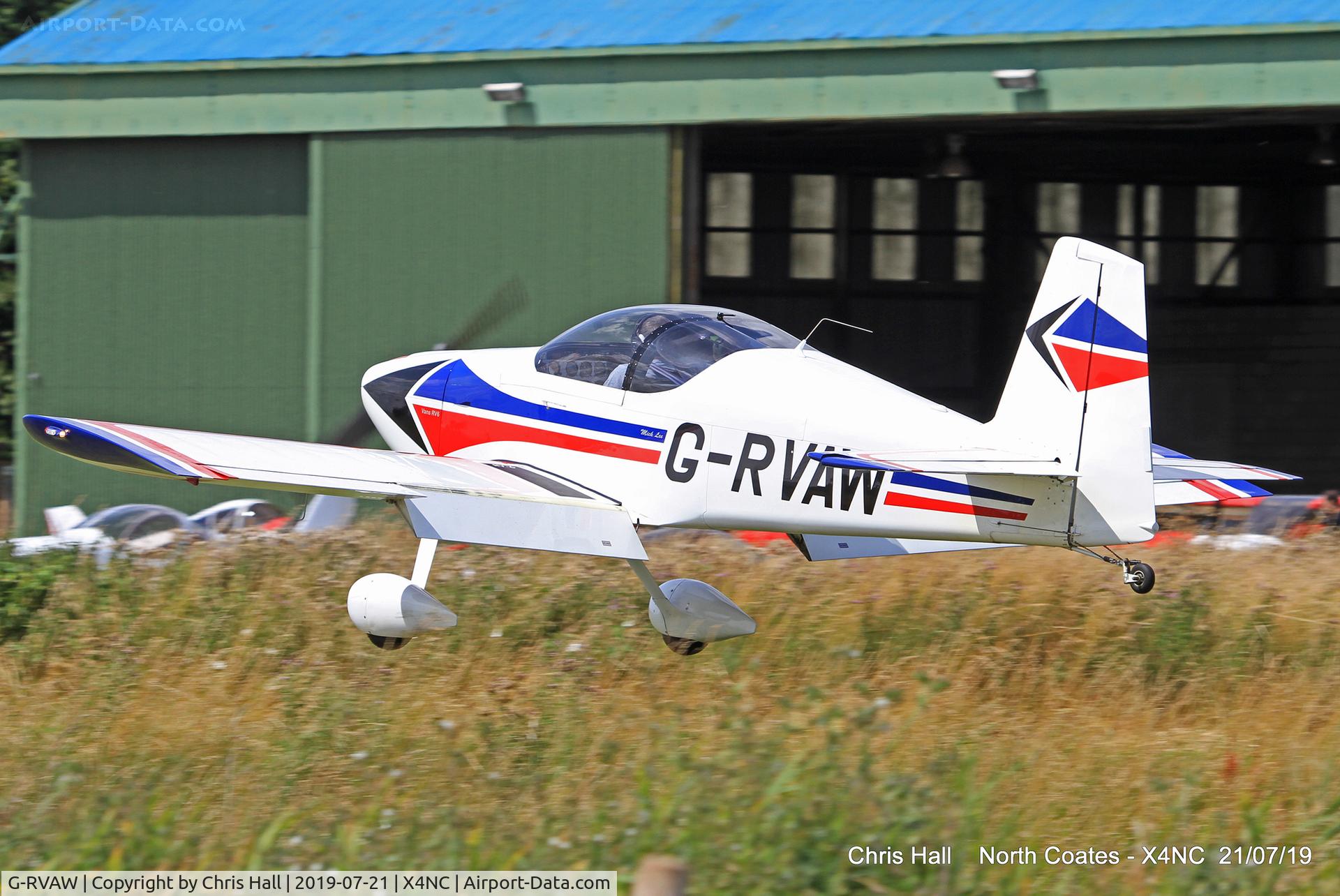 G-RVAW, 2000 Vans RV-6 C/N PFA 181-13234, North Coates summer fly in