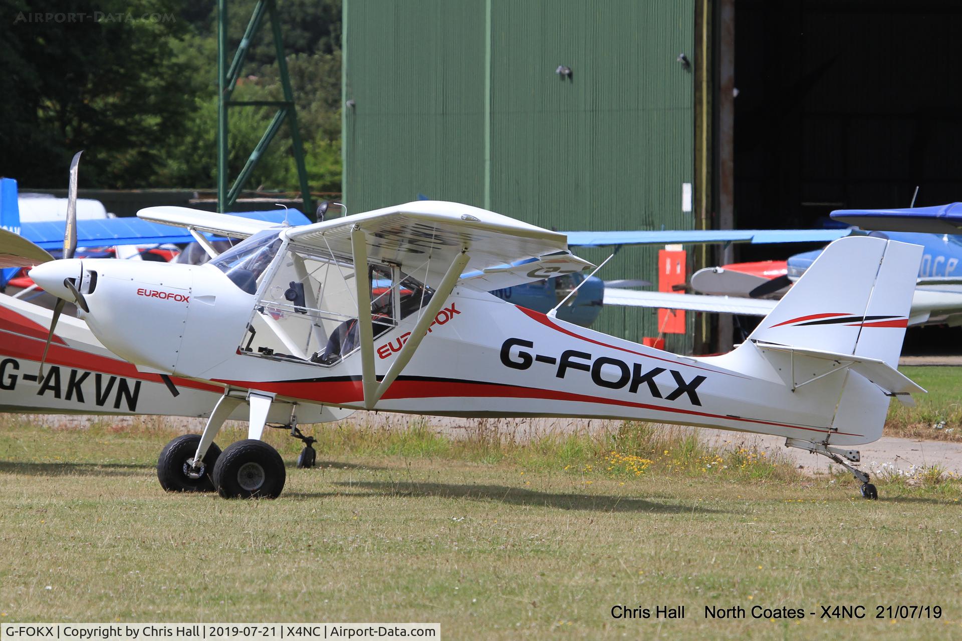 G-FOKX, 2015 Aeropro Eurofox 912(S) C/N LAA 376-15272, North Coates summer fly in