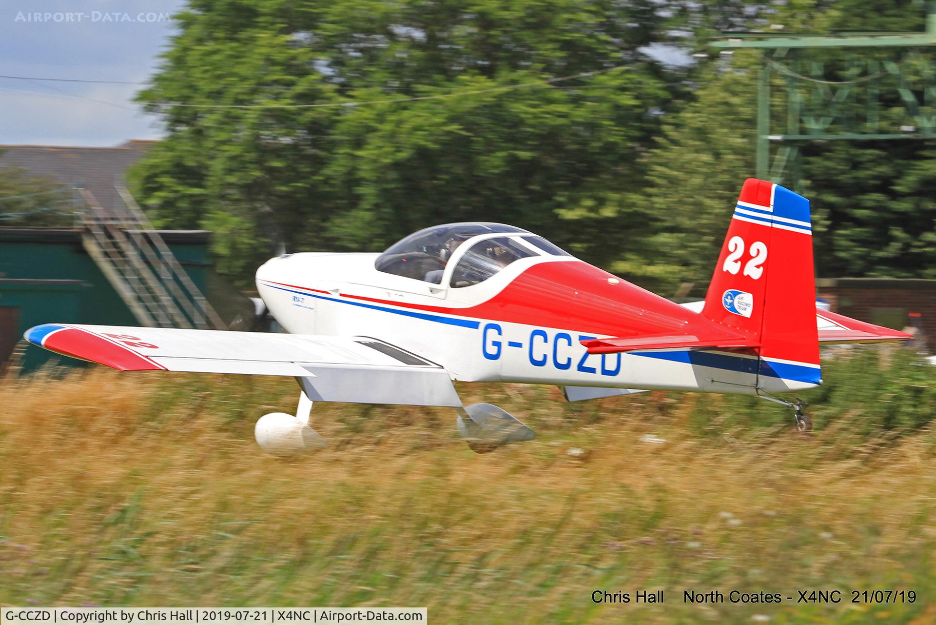 G-CCZD, 2004 Vans RV-7 C/N PFA 323-14087, North Coates summer fly in