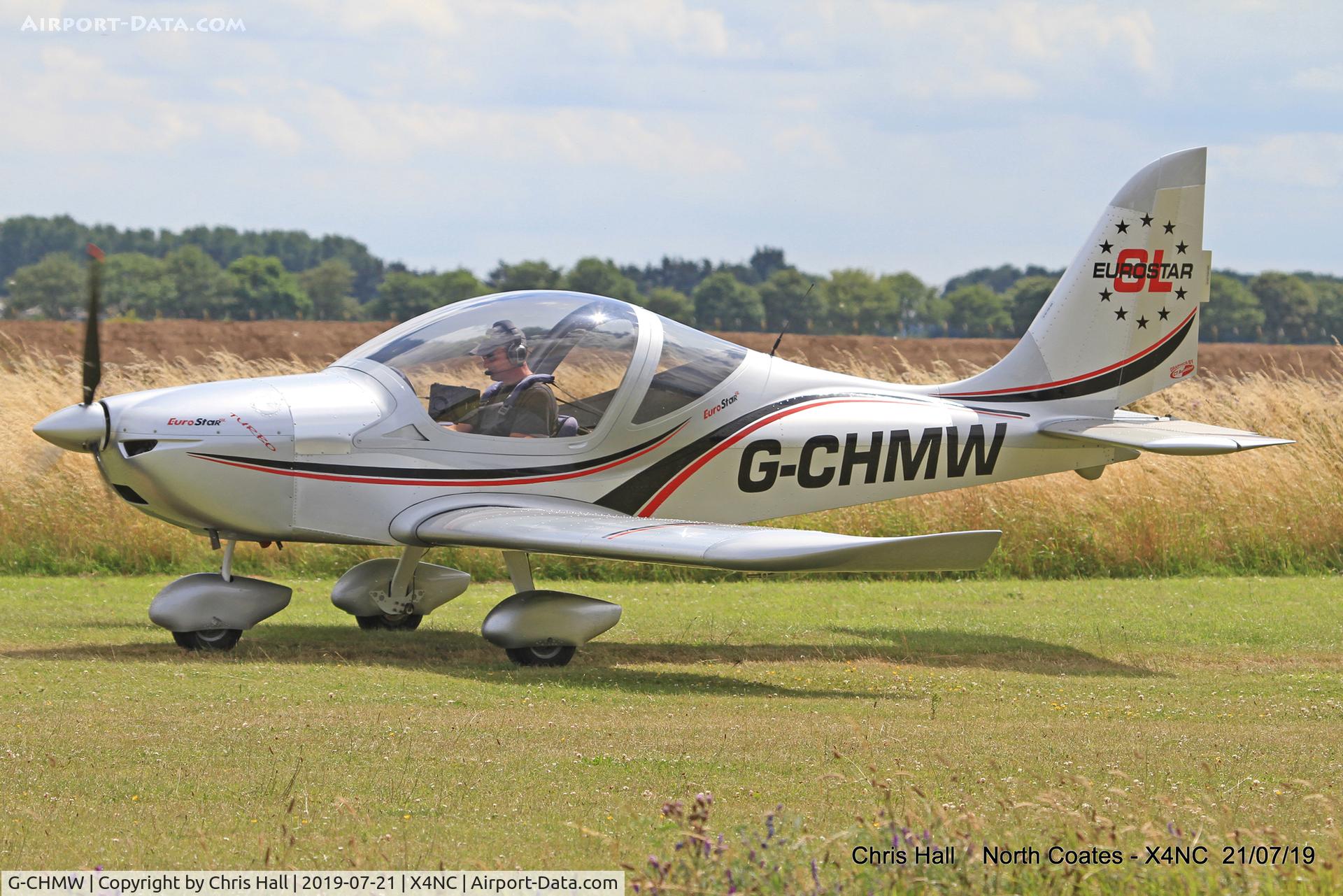G-CHMW, 2013 Aerotechnik EV-97 Eurostar SL C/N LAA 315B-15158, North Coates summer fly in