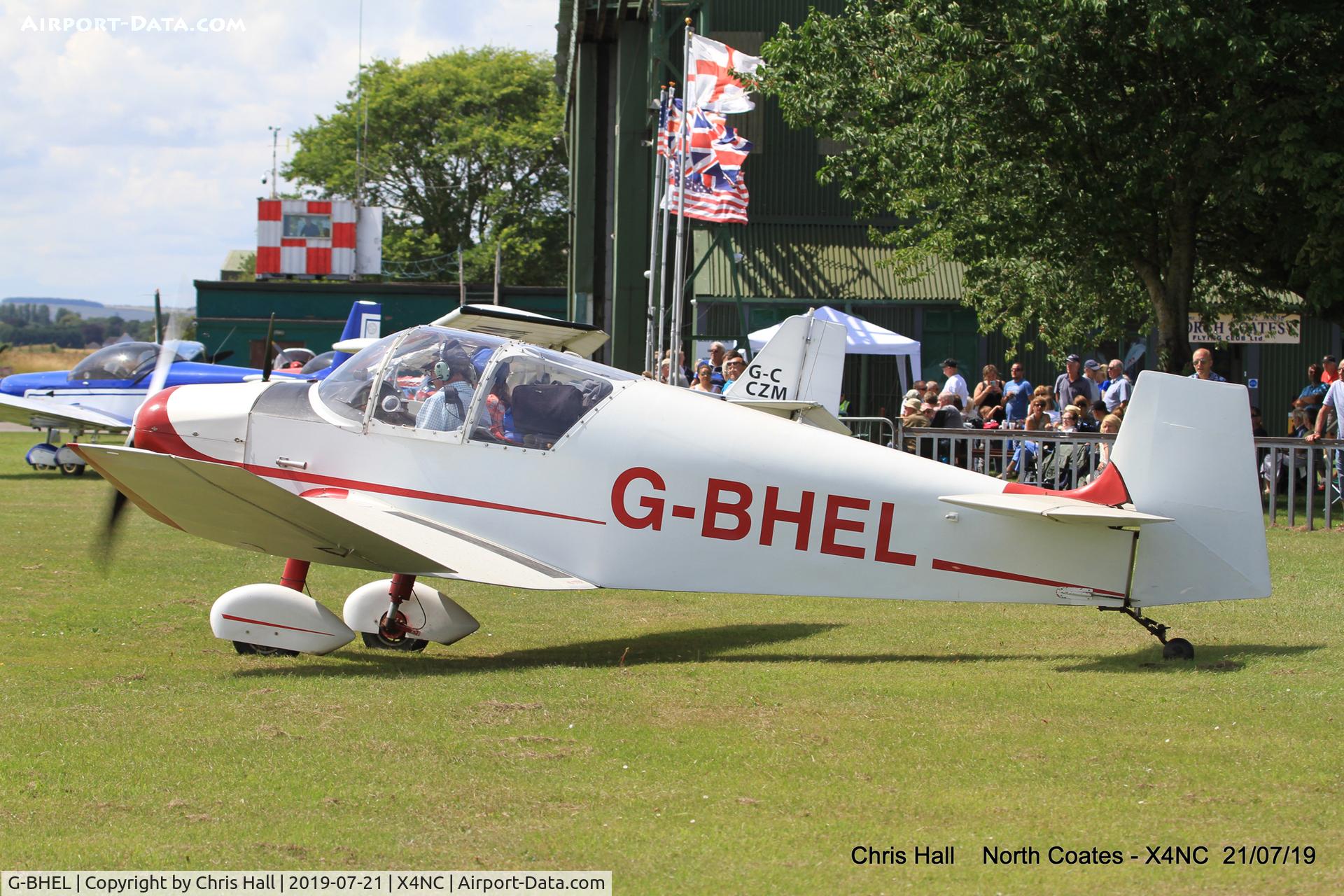 G-BHEL, 1957 SAN Jodel D-117 C/N 735, North Coates summer fly in