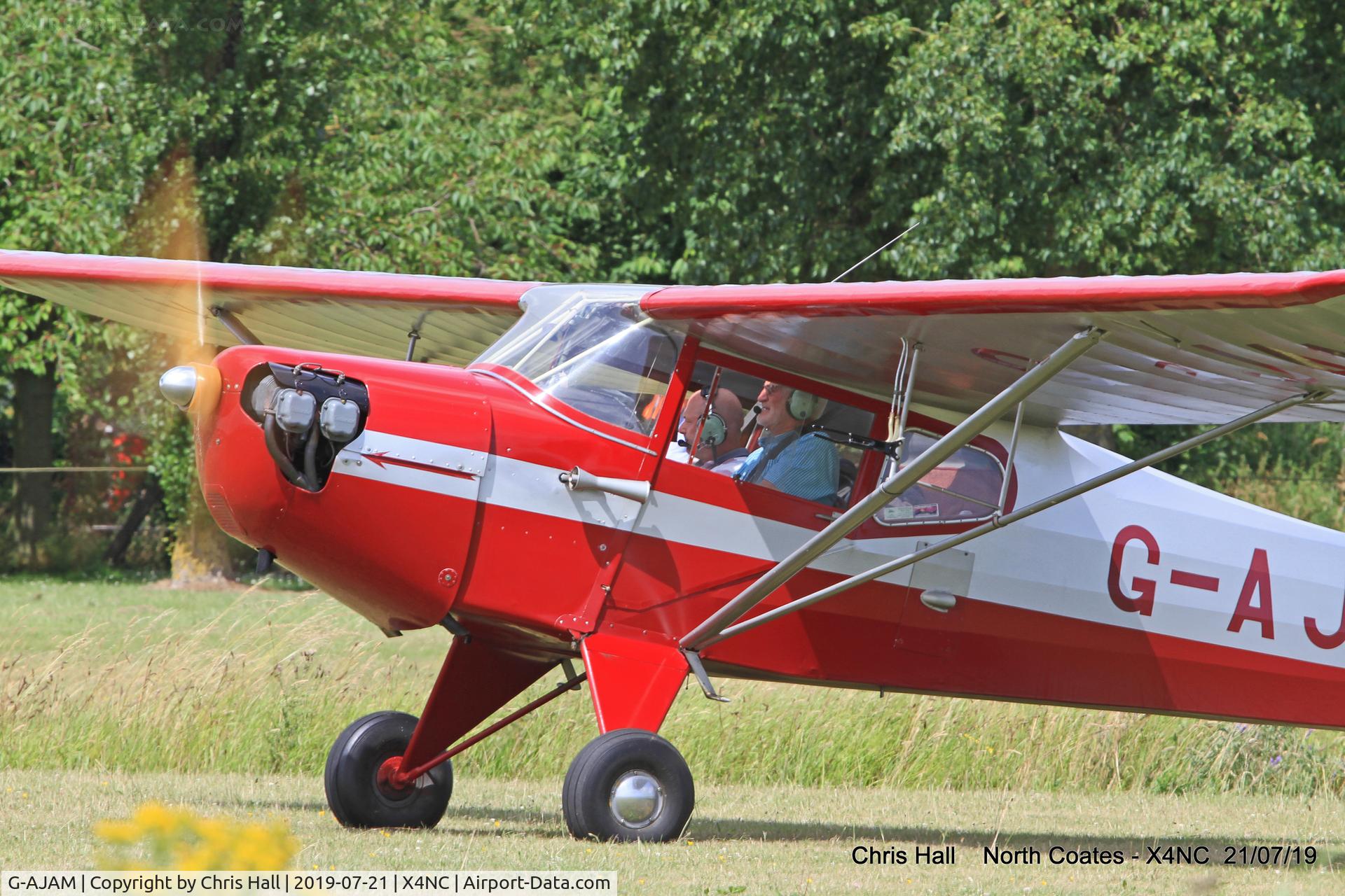 G-AJAM, 1946 Auster J-2 Arrow C/N 2371, North Coates summer fly in