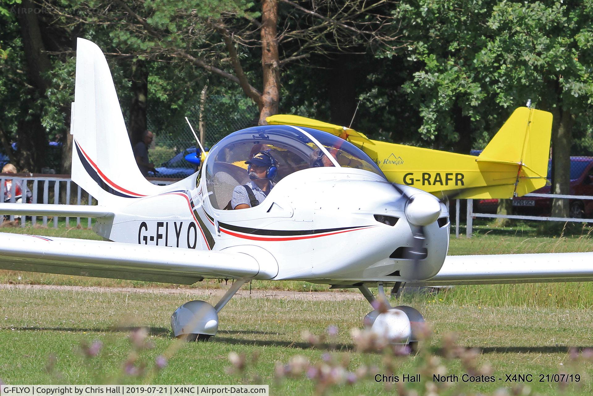 G-FLYO, 2014 Evektor-Aerotechnik EV-97 Eurostar SL C/N 2014-4205, North Coates summer fly in