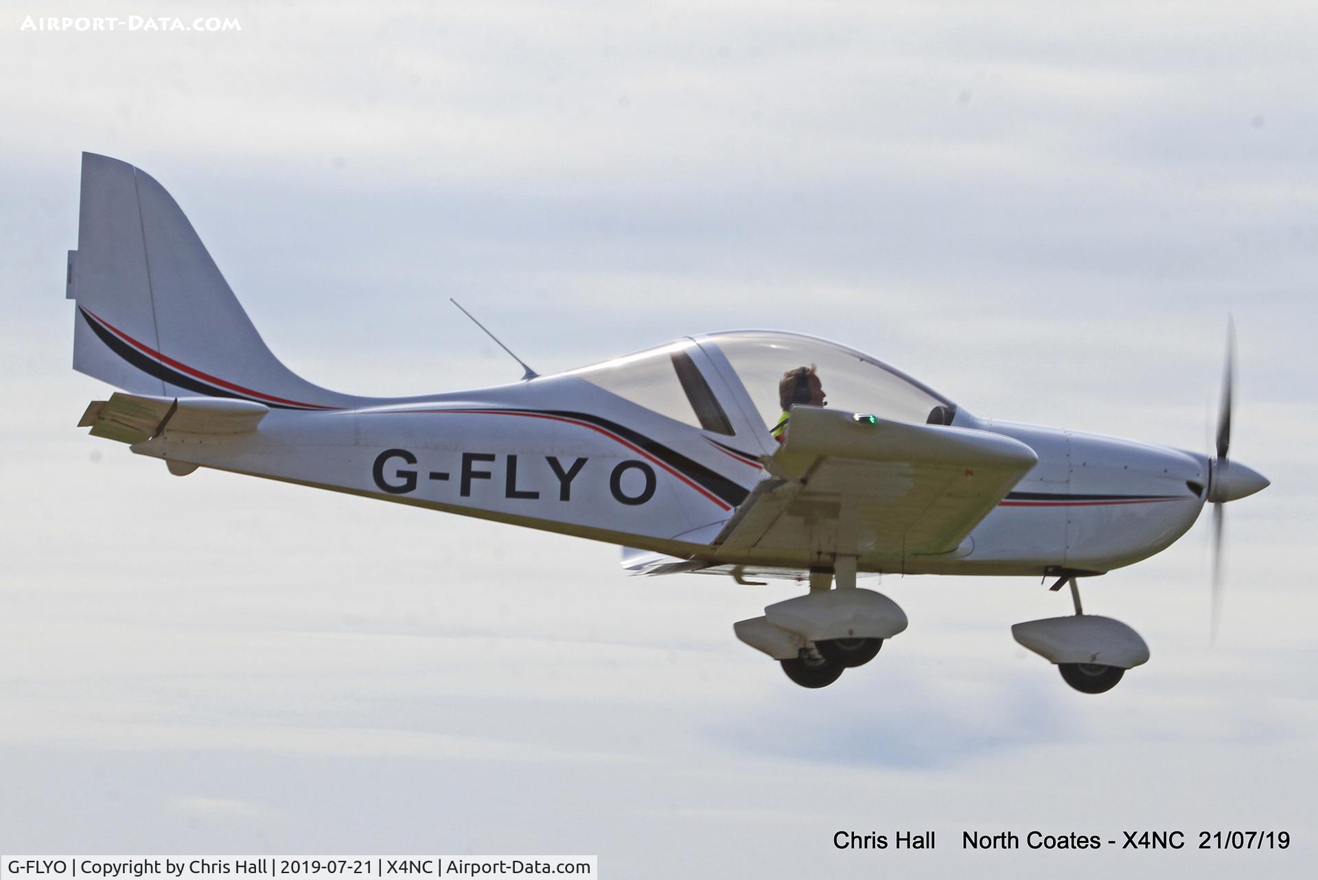 G-FLYO, 2014 Evektor-Aerotechnik EV-97 Eurostar SL C/N 2014-4205, North Coates summer fly in