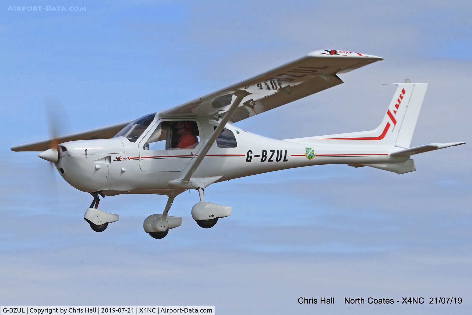 G-BZUL, 2002 Jabiru UL-450 C/N PFA 274A-13678, North Coates summer fly in