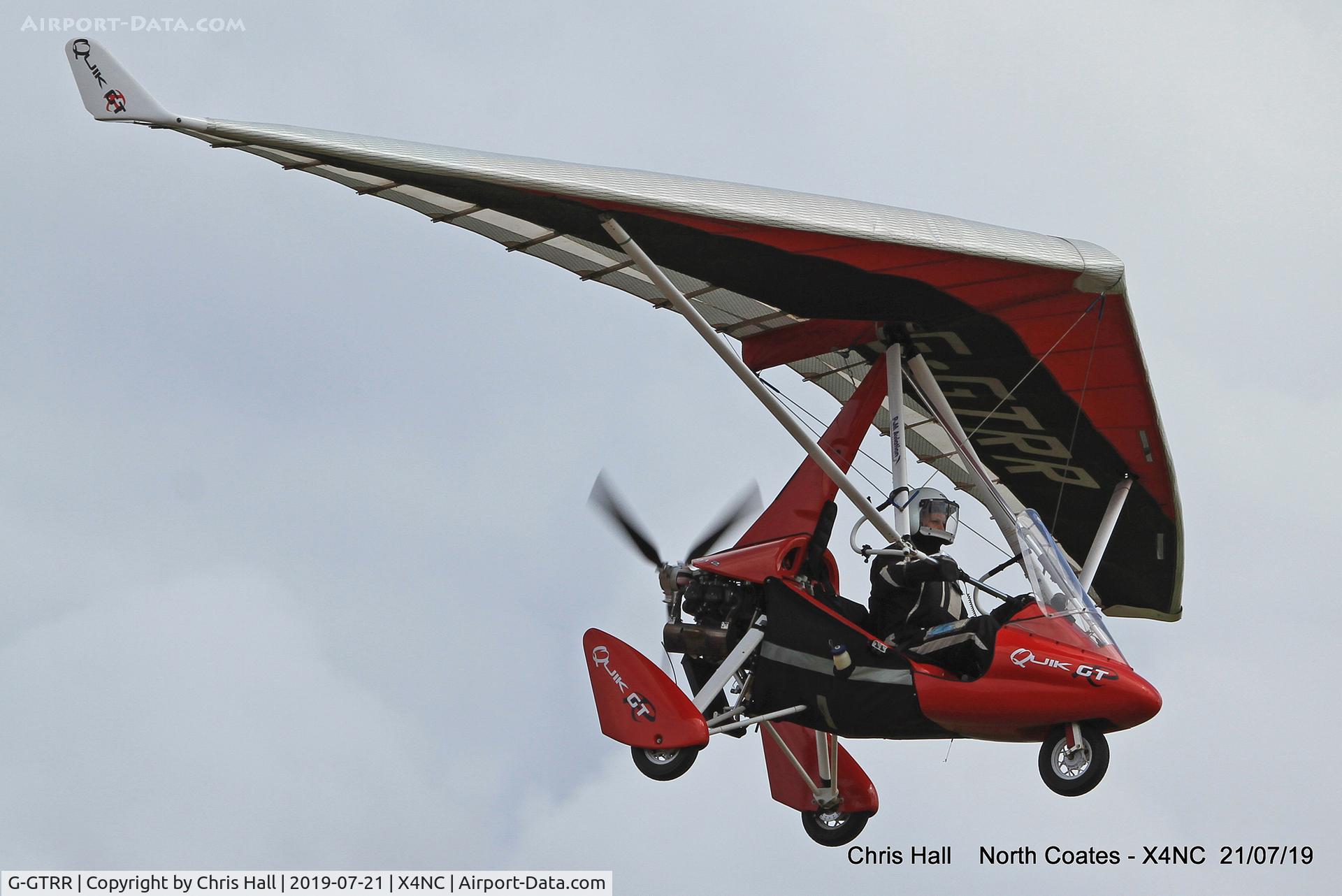 G-GTRR, 2012 P&M Aviation Quik GTR C/N 8618, North Coates summer fly in