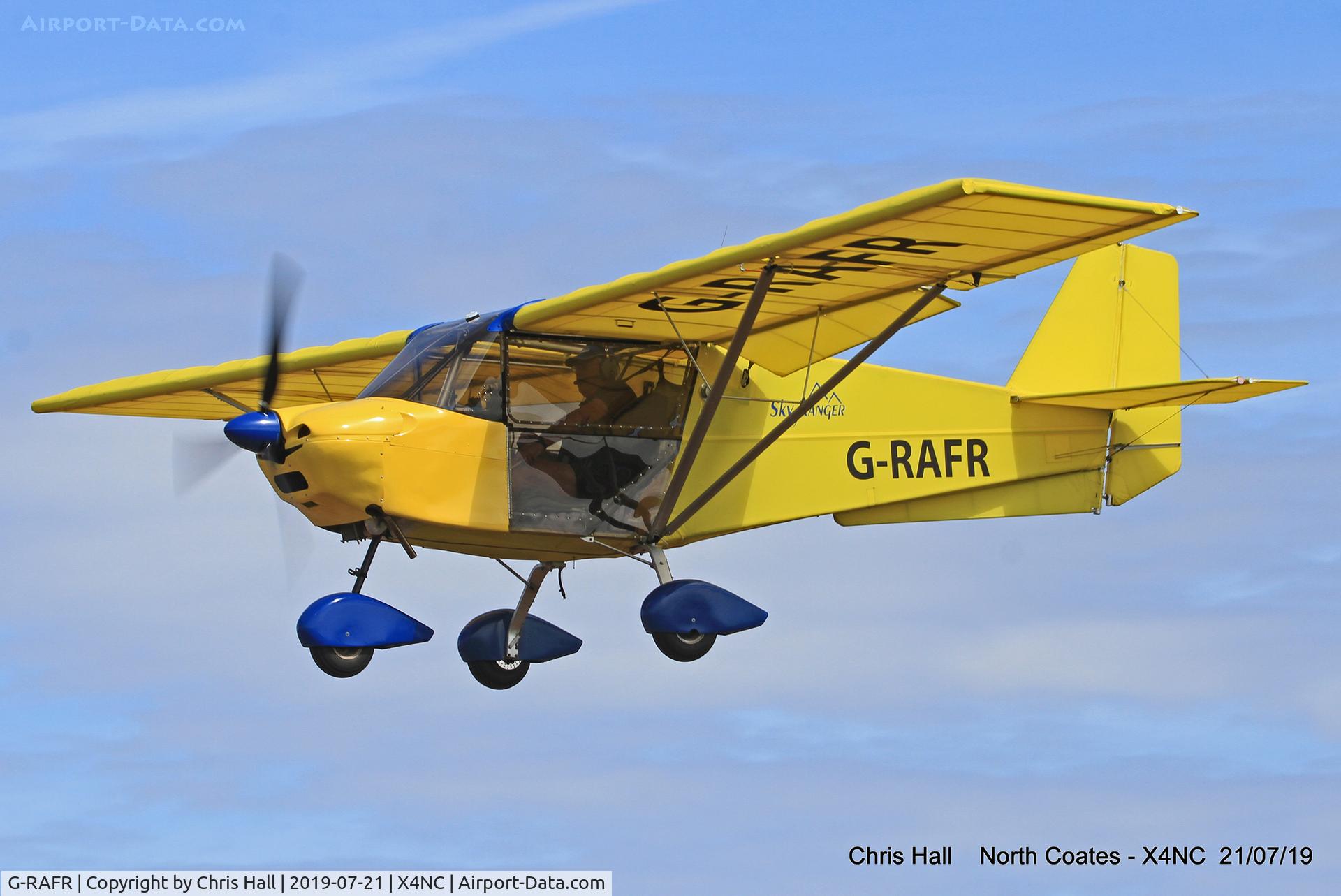 G-RAFR, 2004 Skyranger J2.2(1) C/N BMAA/HB/410, North Coates summer fly in