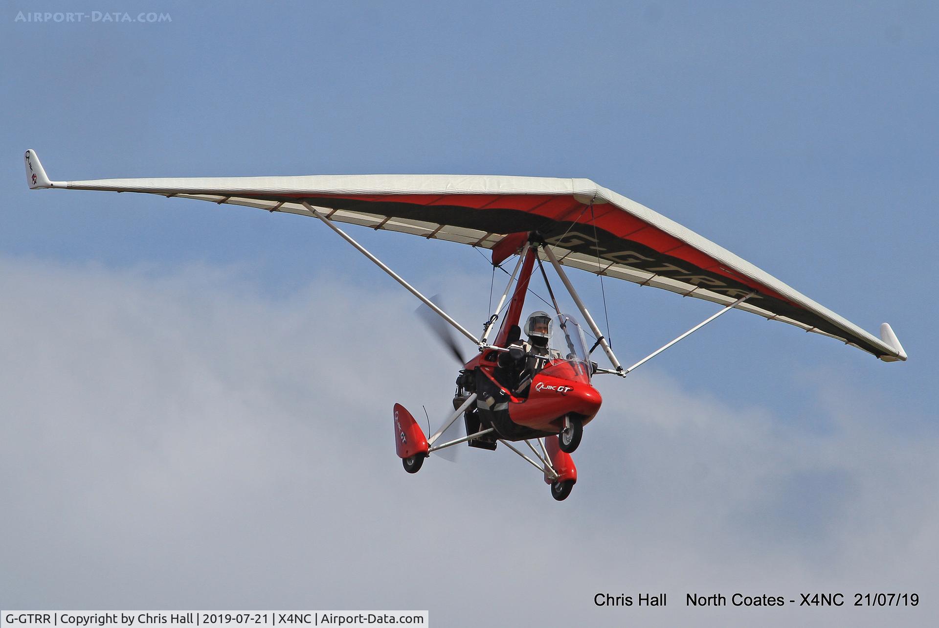 G-GTRR, 2012 P&M Aviation Quik GTR C/N 8618, North Coates summer fly in