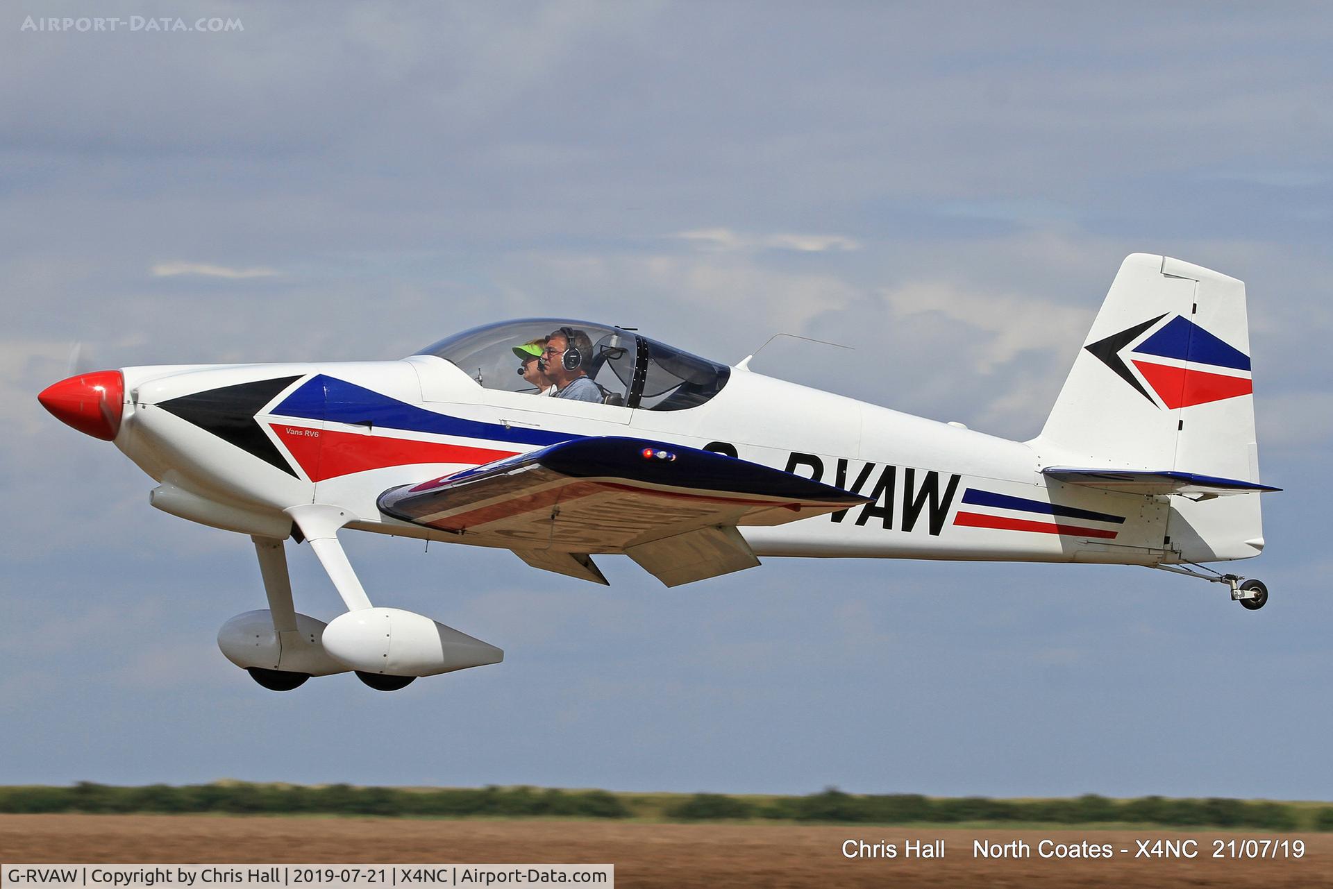 G-RVAW, 2000 Vans RV-6 C/N PFA 181-13234, North Coates summer fly in