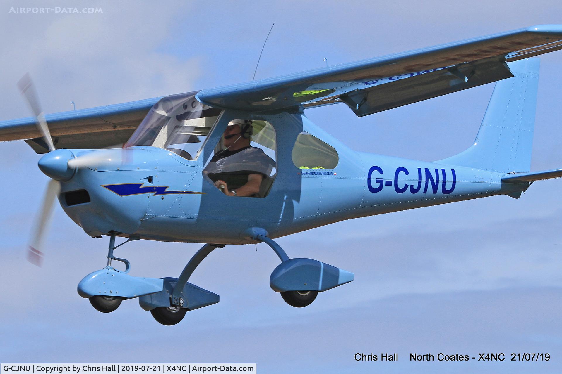 G-CJNU, 2016 Techpro Aviation Merlin 100UL C/N HV-22, North Coates summer fly in