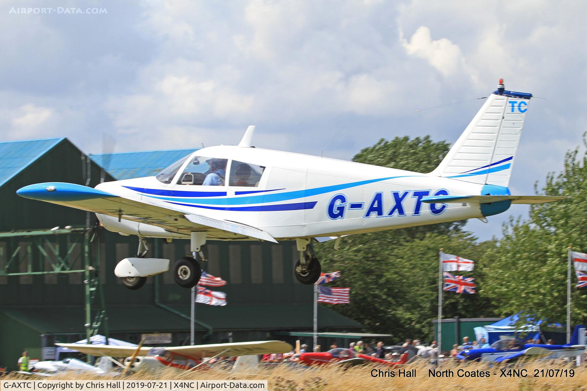 G-AXTC, 1969 Piper PA-28-140 Cherokee C/N 28-26265, North Coates summer fly in