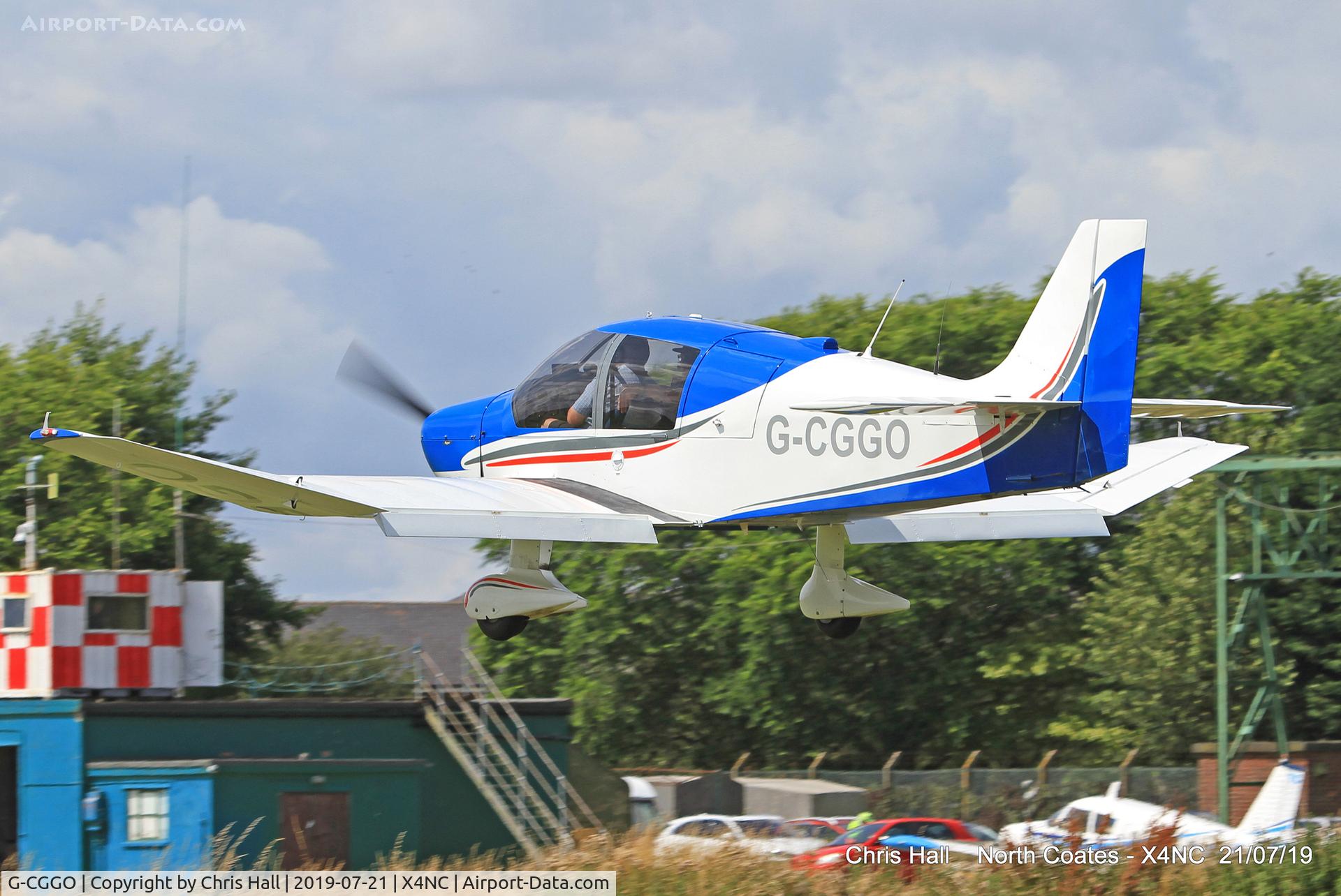 G-CGGO, 1987 Robin DR-400-180 Regent Regent C/N 1756, North Coates summer fly in
