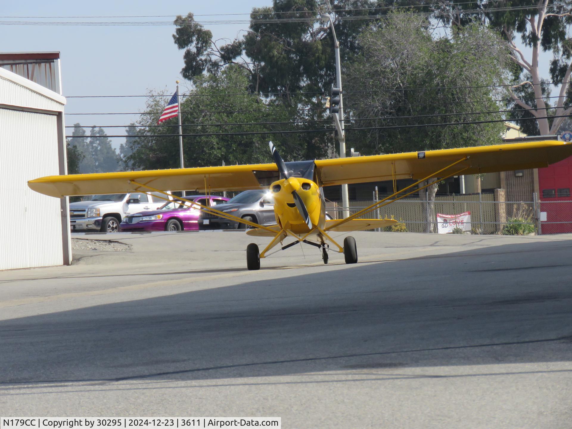 N179CC, 2013 Cub Crafters CC11-100 Sport Cub C/N CC11-0268, Getting ready to go
