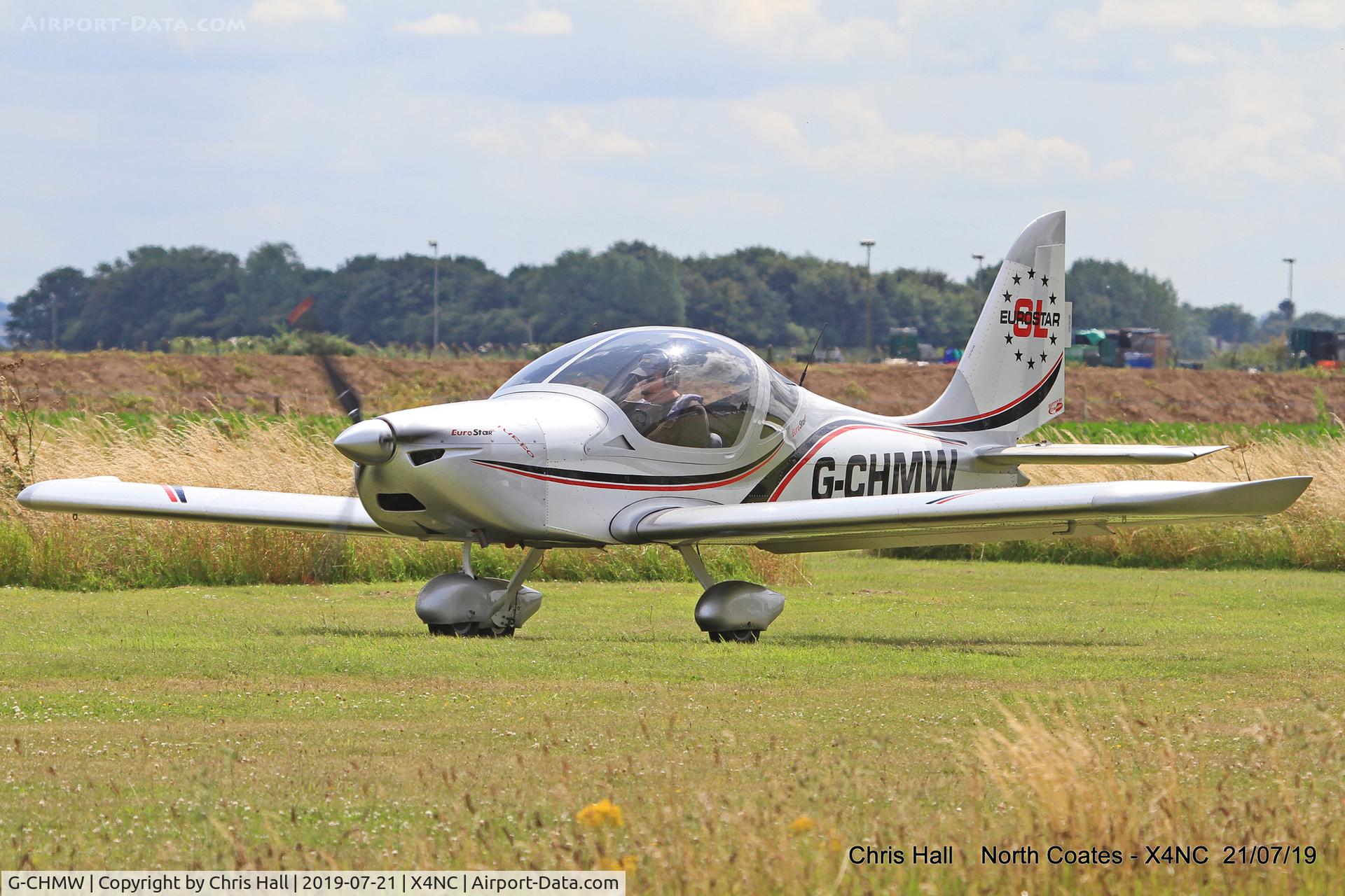 G-CHMW, 2013 Aerotechnik EV-97 Eurostar SL C/N LAA 315B-15158, North Coates summer fly in