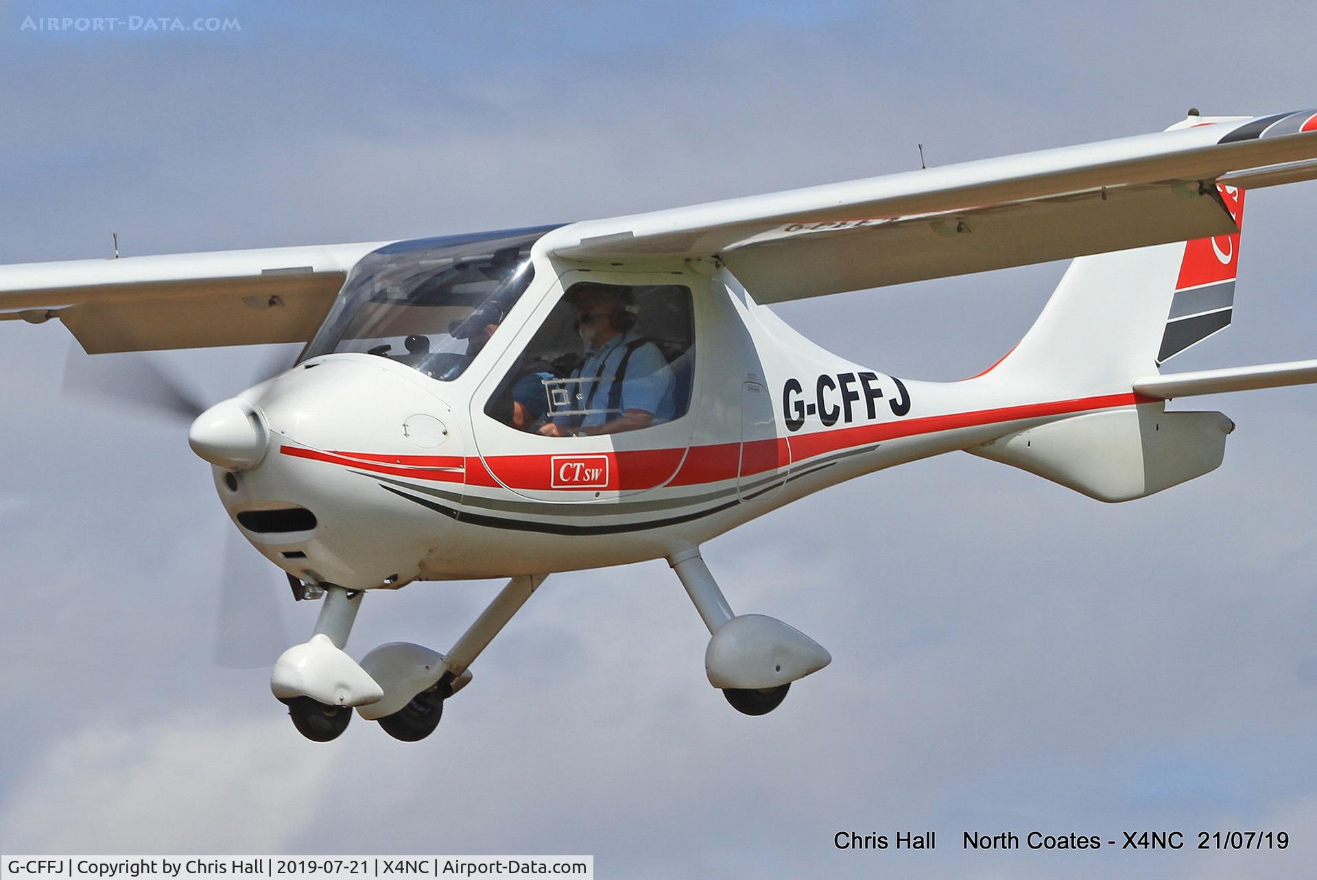 G-CFFJ, 2008 Flight Design CTSW C/N 8391, North Coates summer fly in