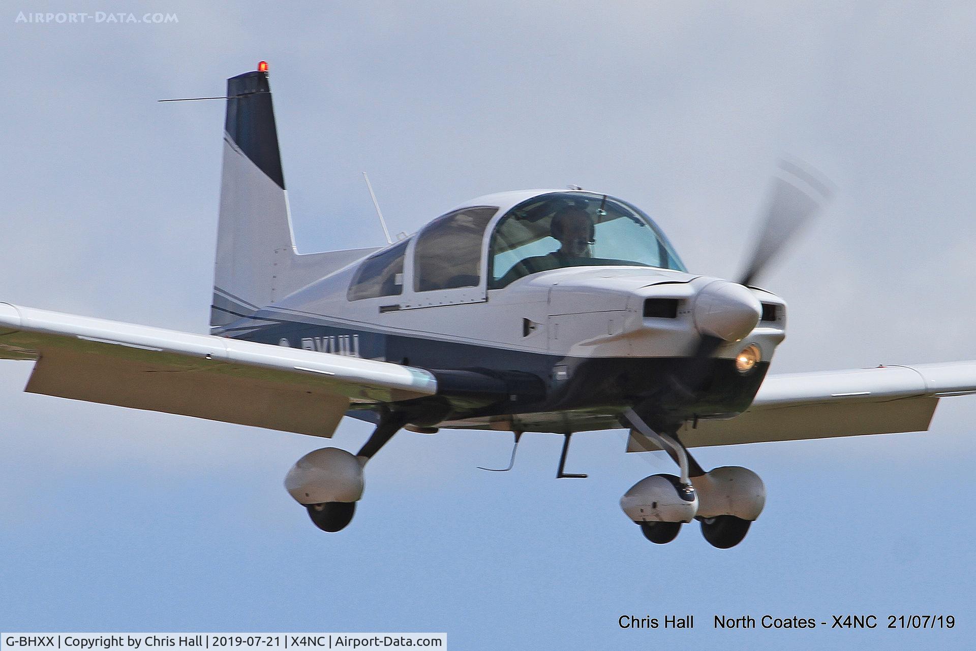 G-BHXX, 1973 Piper PA-23-250 Aztec C/N 27-7305101, North Coates summer fly in