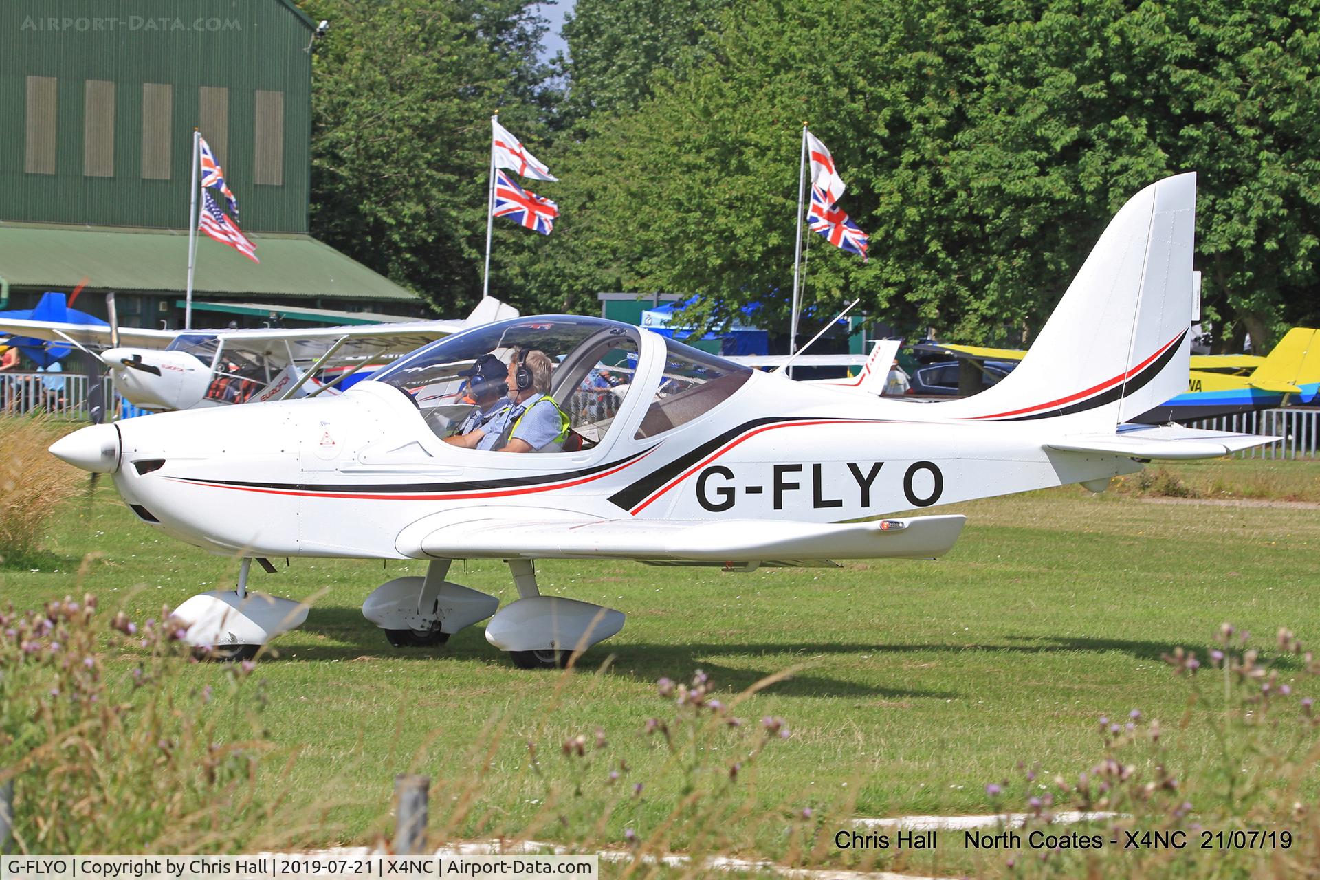 G-FLYO, 2014 Evektor-Aerotechnik EV-97 Eurostar SL C/N 2014-4205, North Coates summer fly in