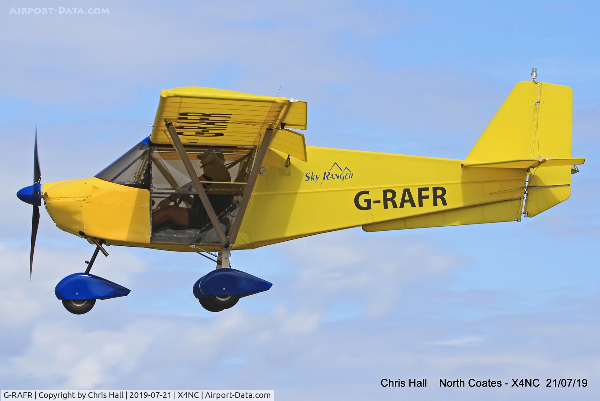 G-RAFR, 2004 Skyranger J2.2(1) C/N BMAA/HB/410, North Coates summer fly in