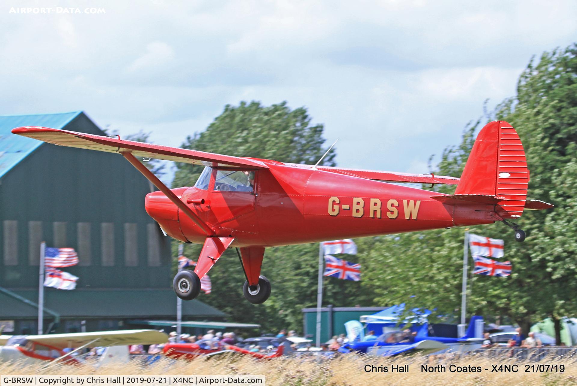 G-BRSW, 1946 Luscombe 8A C/N 3249, North Coates summer fly in