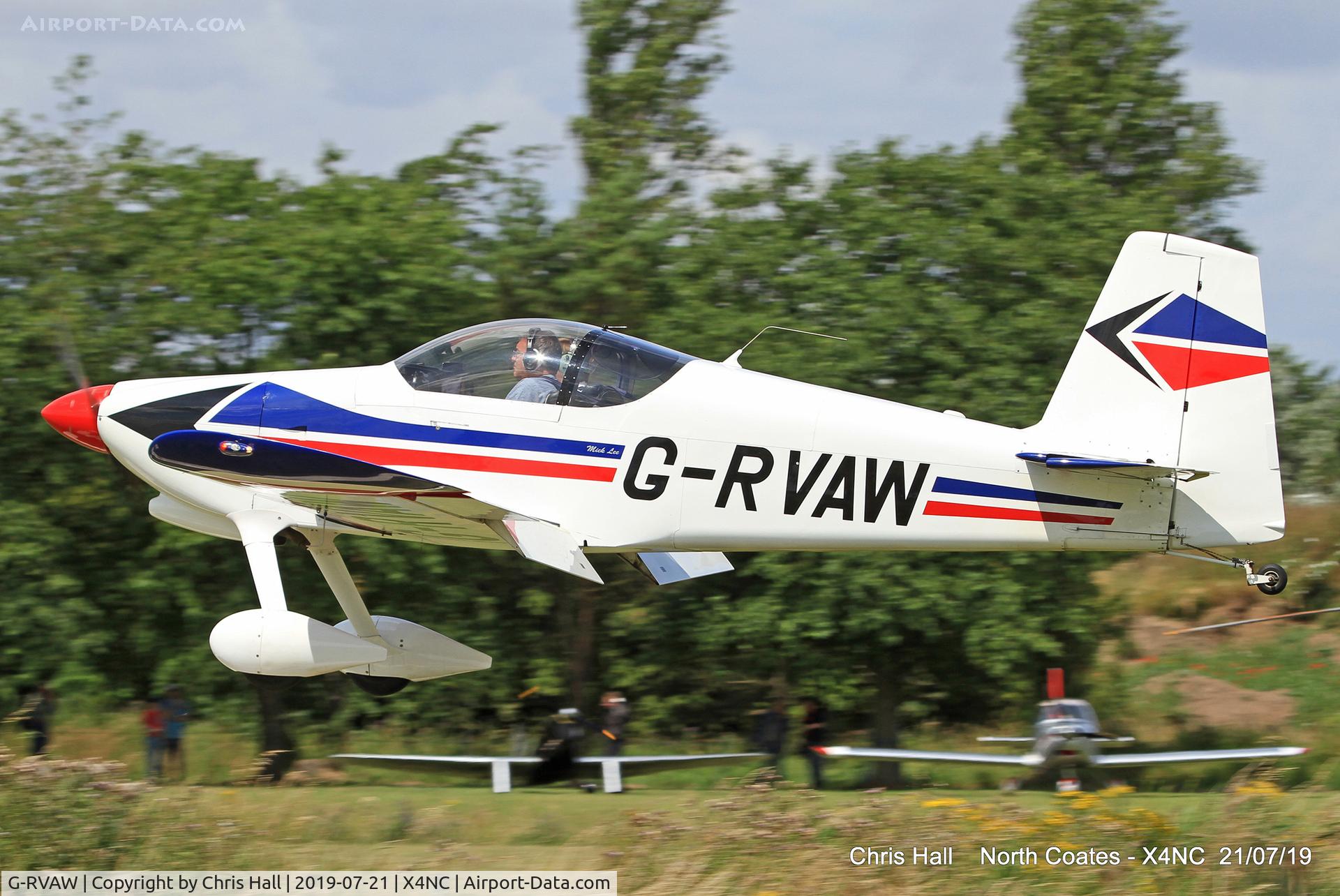 G-RVAW, 2000 Vans RV-6 C/N PFA 181-13234, North Coates summer fly in