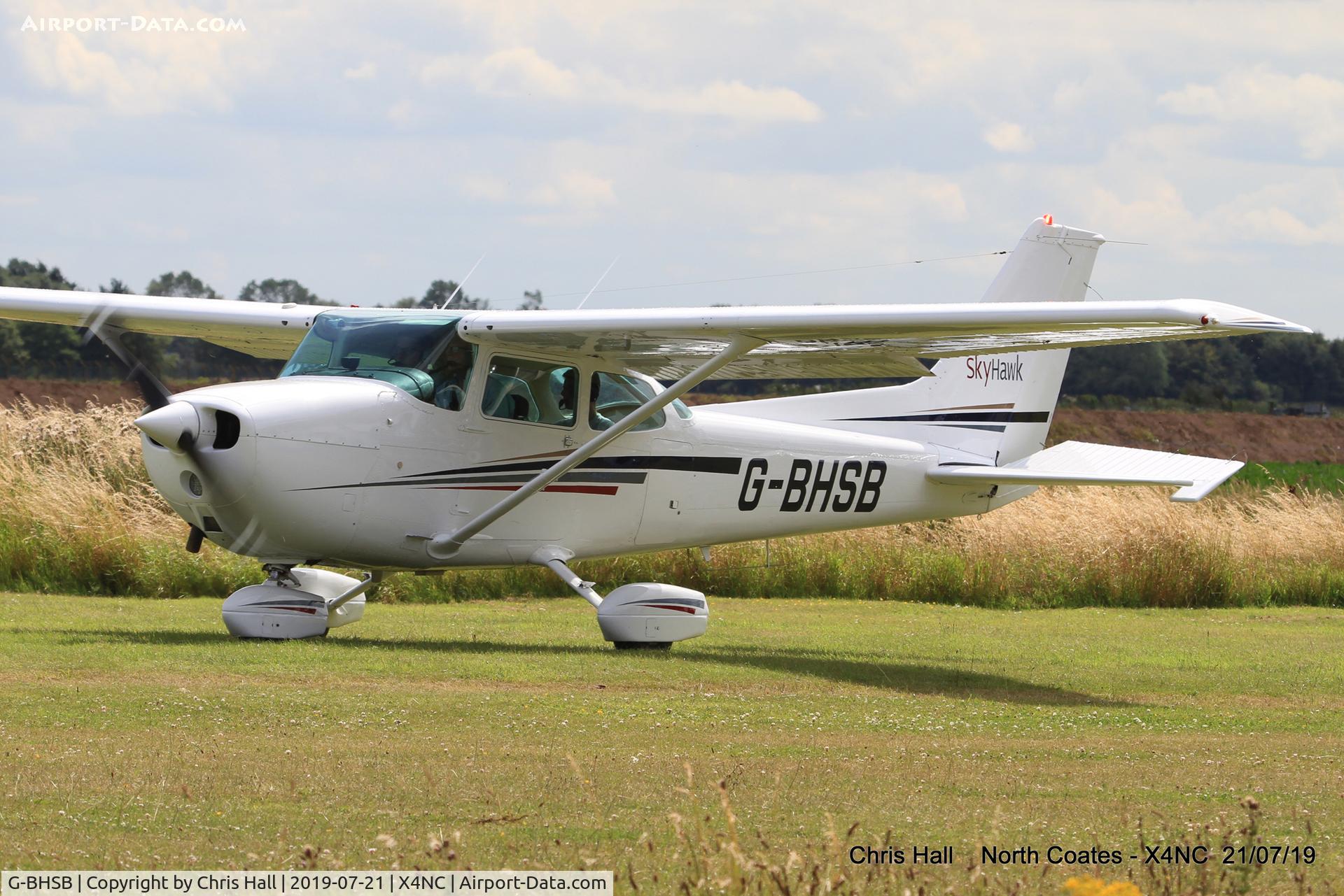 G-BHSB, 1980 Cessna 172N Skyhawk C/N 172-72977, North Coates summer fly in