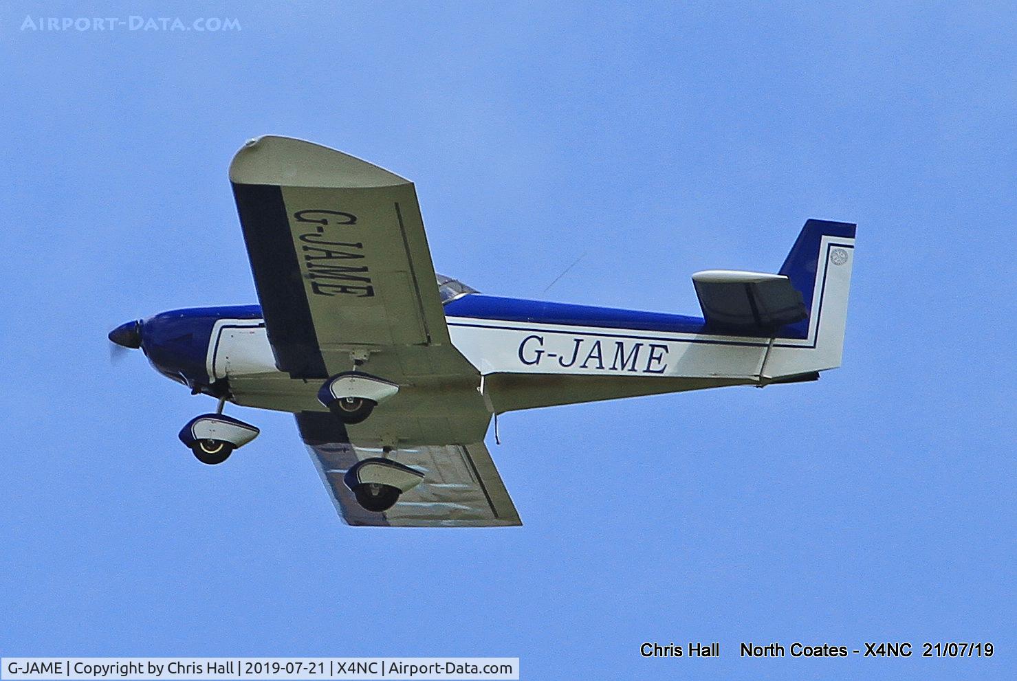 G-JAME, 2004 Zenair CH-601UL Zodiac C/N PFA 162A-14279, North Coates summer fly in