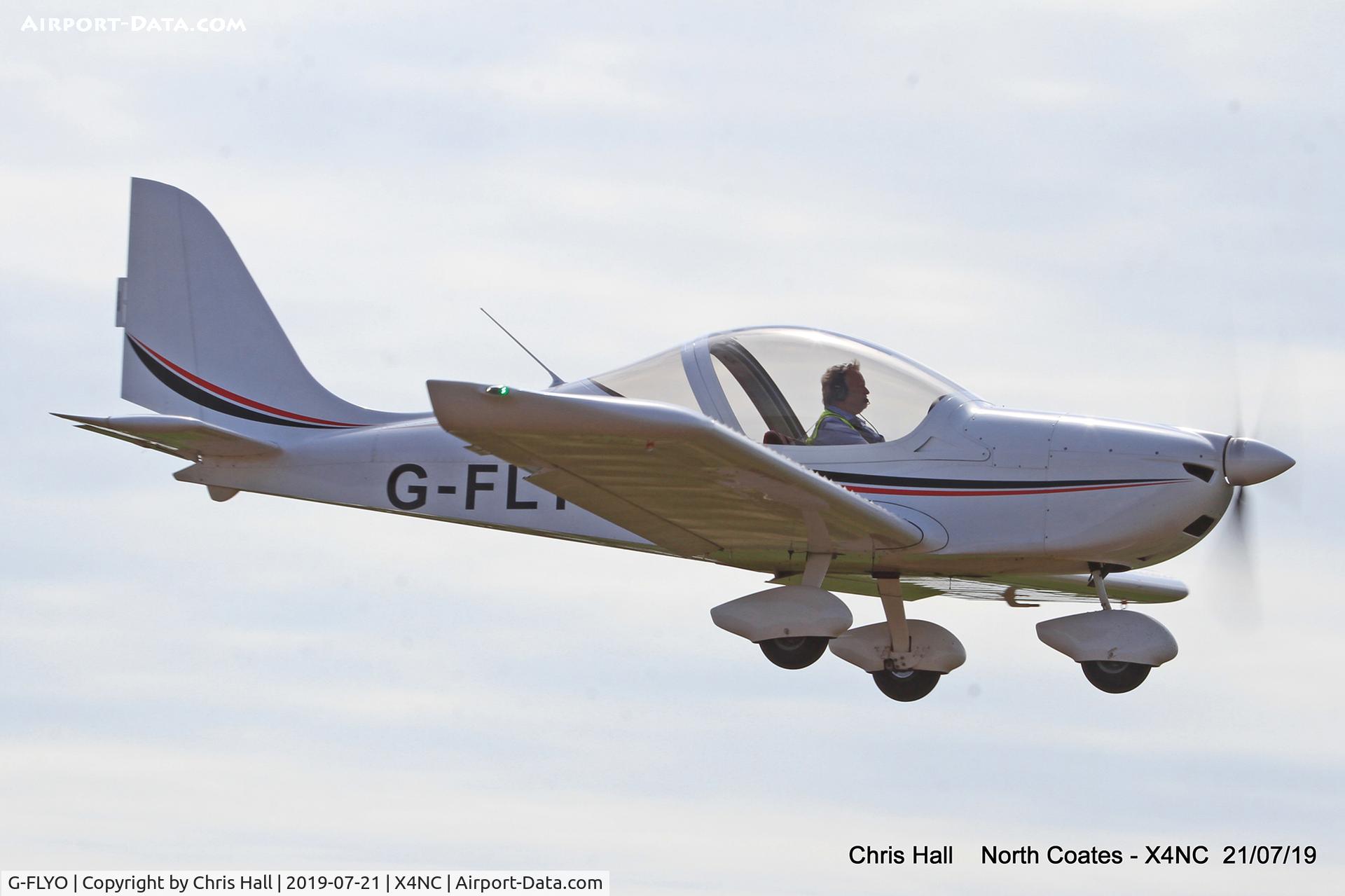 G-FLYO, 2014 Evektor-Aerotechnik EV-97 Eurostar SL C/N 2014-4205, North Coates summer fly in