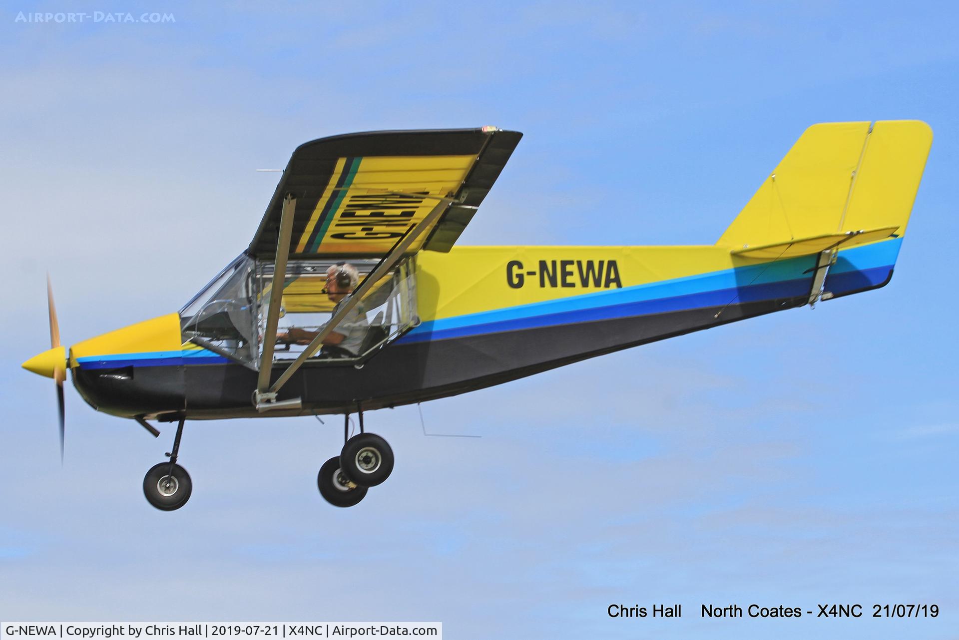 G-NEWA, 2015 Rans S-6ES Coyote II C/N LAA 204-15224, North Coates summer fly in