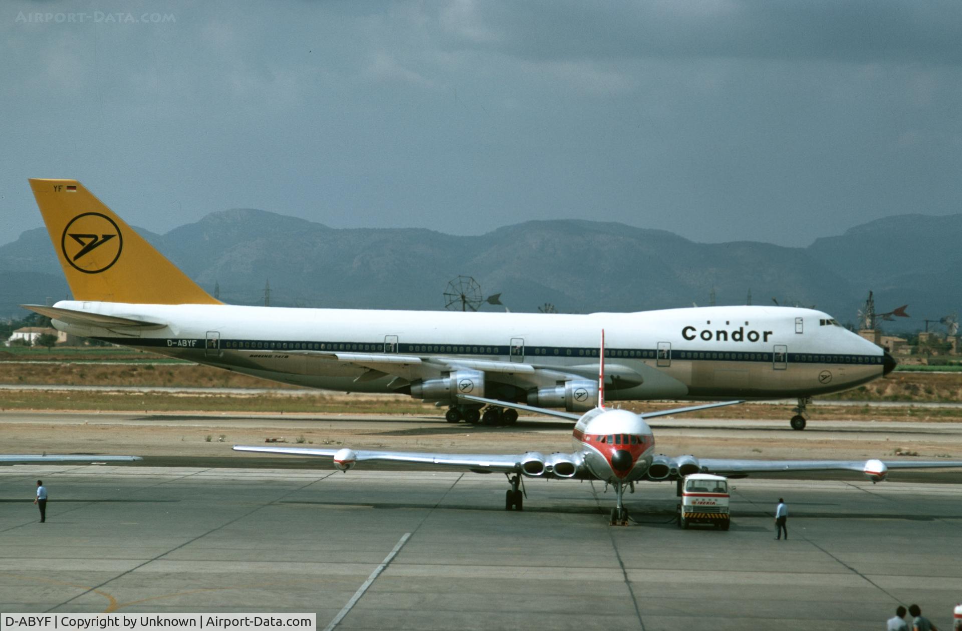 D-ABYF, 2012 Boeing 747-830 C/N 37830, Palma de Mallorca