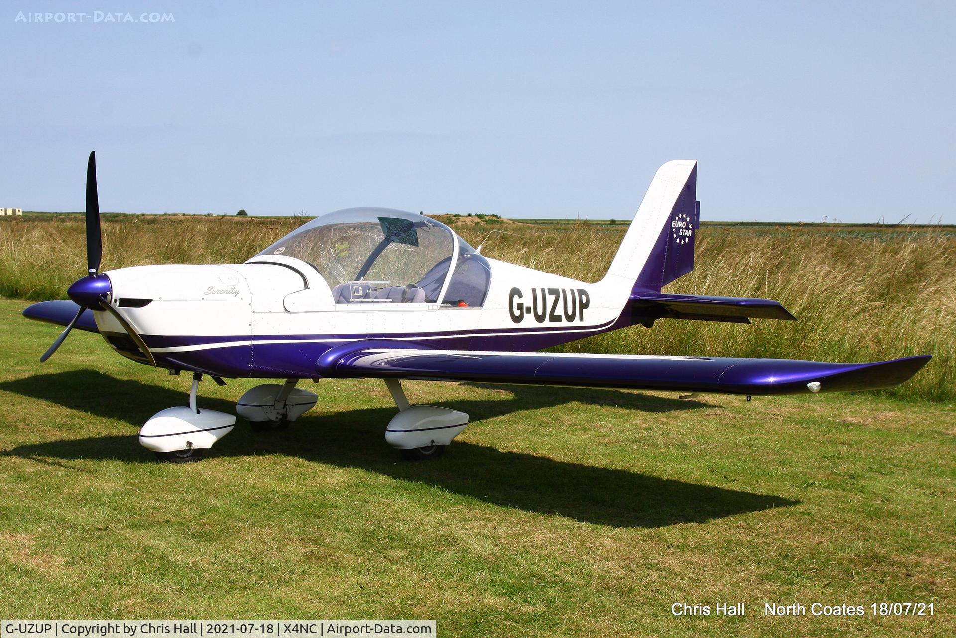 G-UZUP, 2006 Aerotechnik EV-97A Eurostar C/N PFA 315A-14528, North Coates
