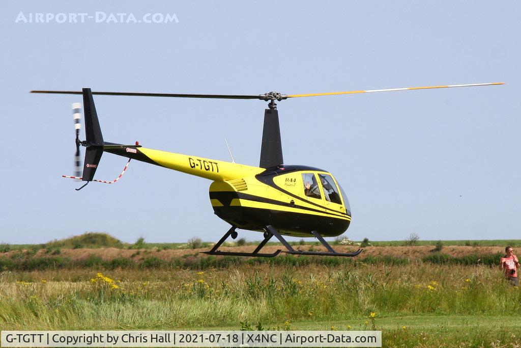 G-TGTT, 2002 Robinson R44 Raven II C/N 10023, North Coates
