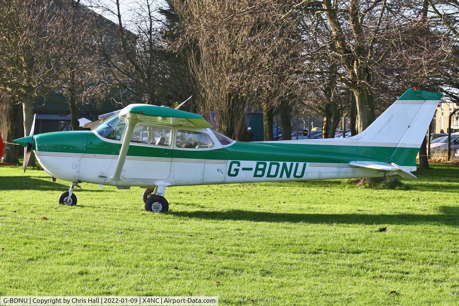 G-BDNU, 1976 Reims F172M Skyhawk Skyhawk C/N 1405, North Coates Brass Monkey fly in