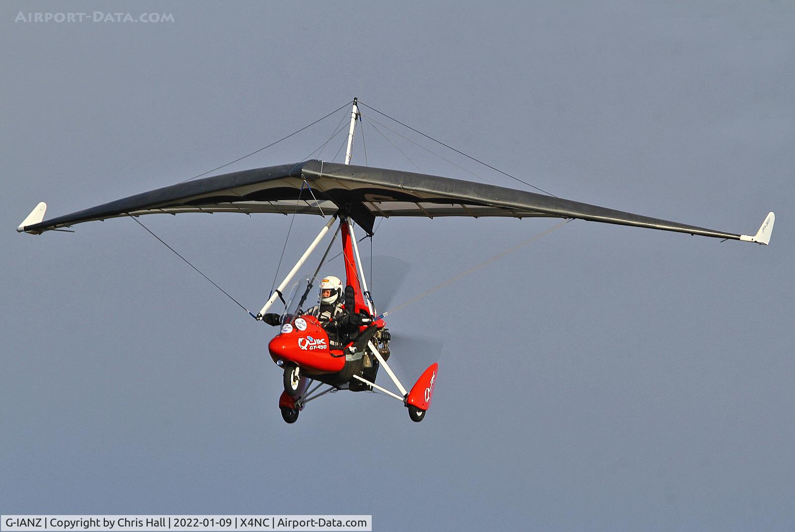 G-IANZ, 2011 Mainair Quik 450GT C/N 8576, North Coates Brass Monkey fly in