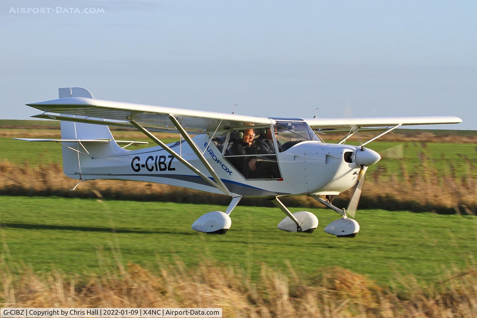 G-CIBZ, 2013 Eurofox 912S C/N BMAA/HB/642, North Coates Brass Monkey fly in