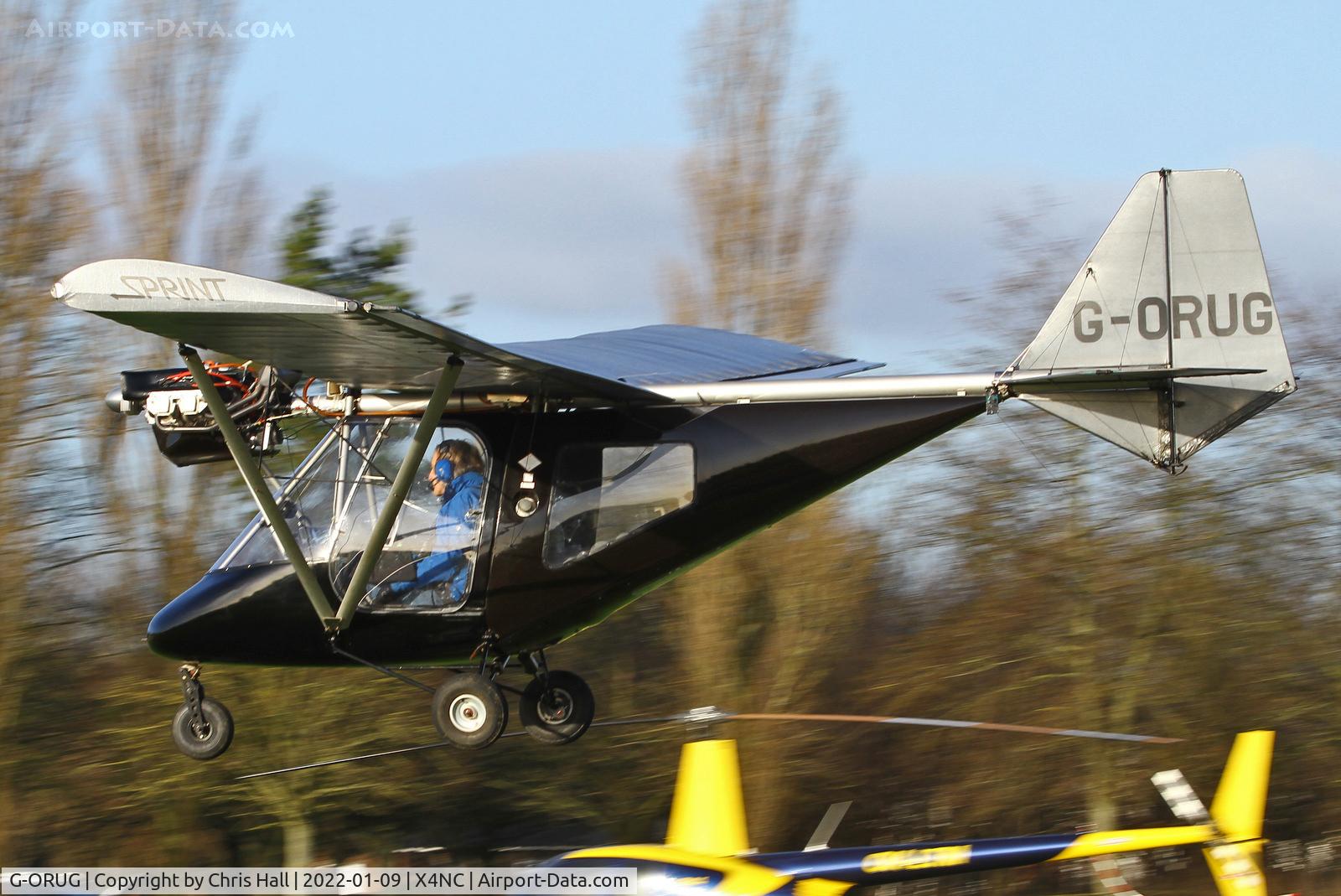 G-ORUG, 2003 Thruster T600N 450 C/N 0033-T600N-080, North Coates Brass Monkey fly in