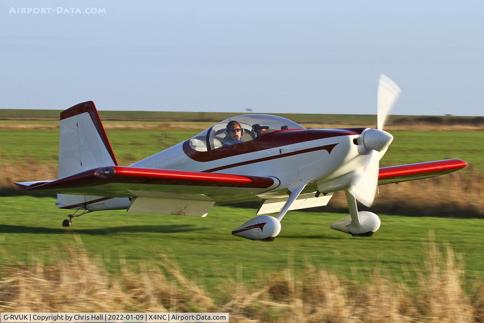 G-RVUK, 2006 Vans RV-7 C/N PFA 323-14441, North Coates Brass Monkey fly in