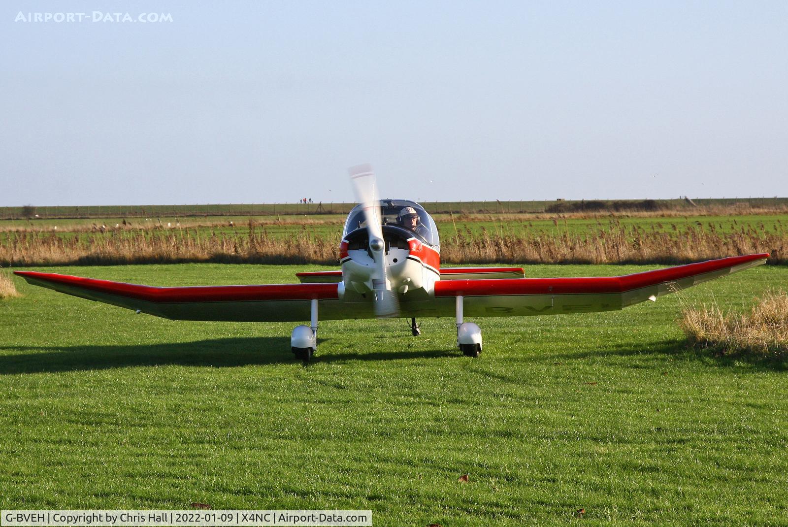 G-BVEH, 1964 Jodel D-112 C/N 1294, North Coates Brass Monkey fly in