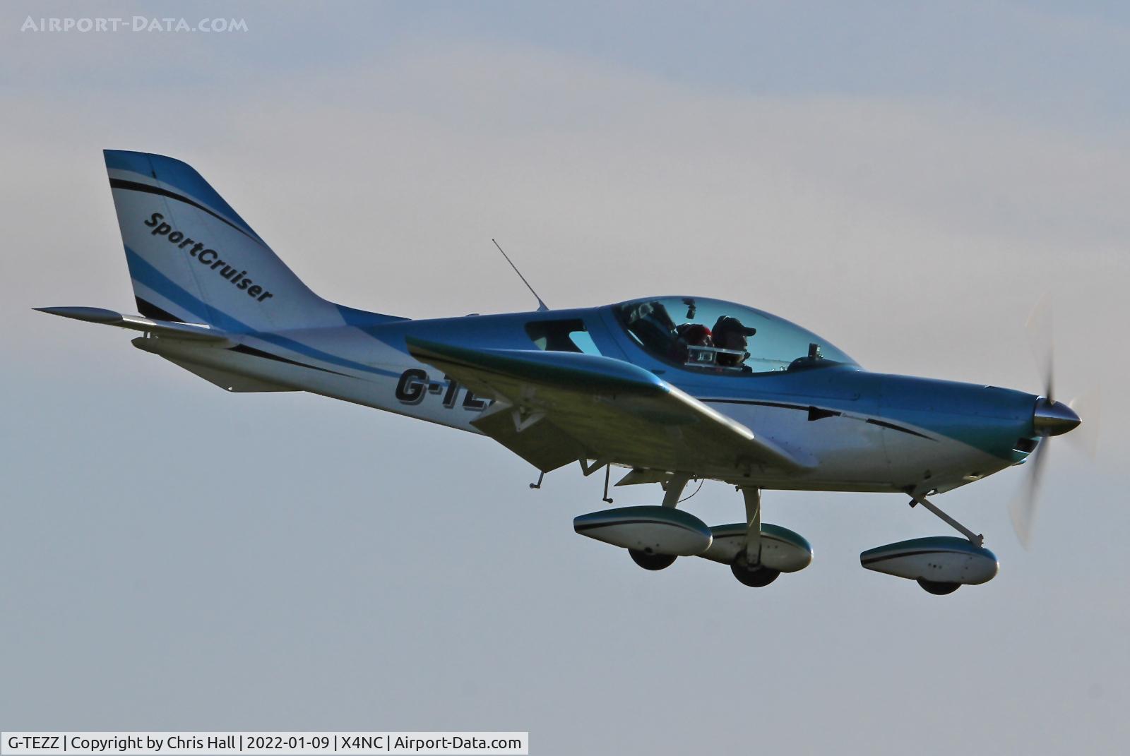 G-TEZZ, 2009 CZAW Sport Cruiser C/N LAA 338-14863, North Coates Brass Monkey fly in