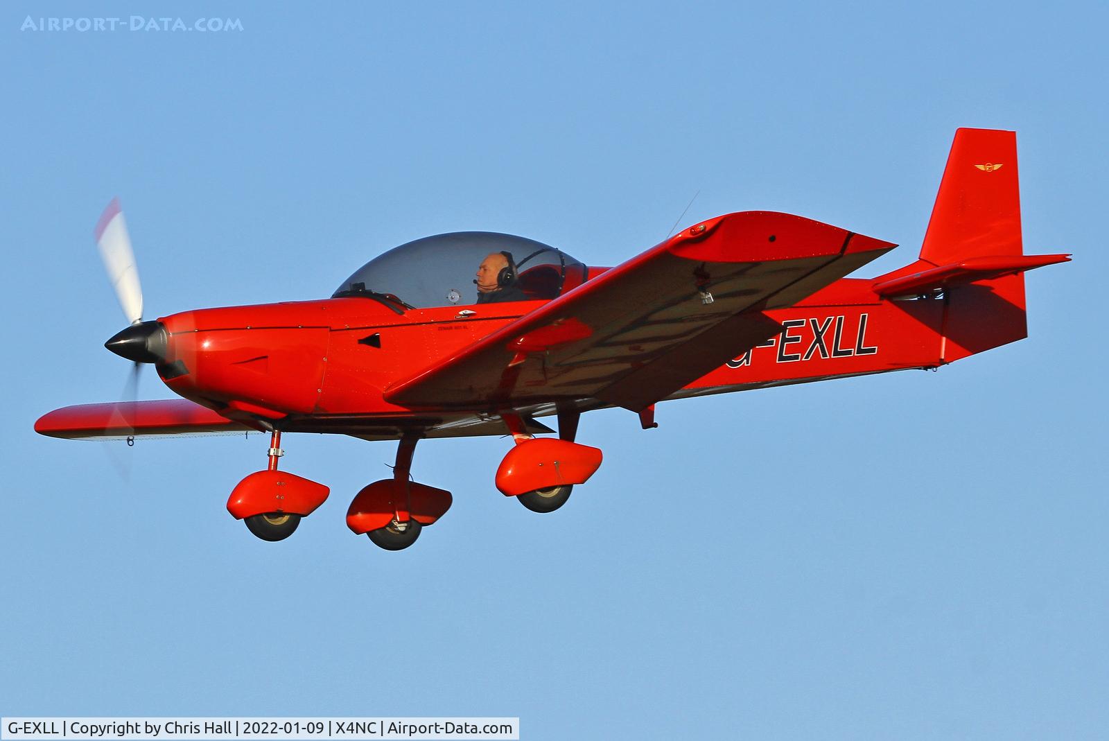 G-EXLL, 2004 Zenair CH-601XL C/N PFA 162B-14205, North Coates Brass Monkey fly in