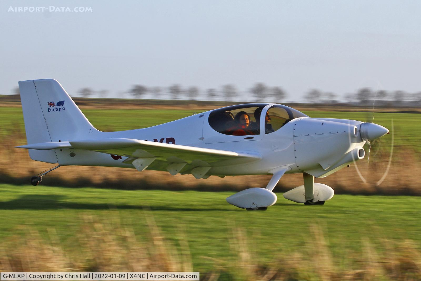 G-MLXP, 2013 Europa  C/N PFA 247-12974, North Coates Brass Monkey fly in