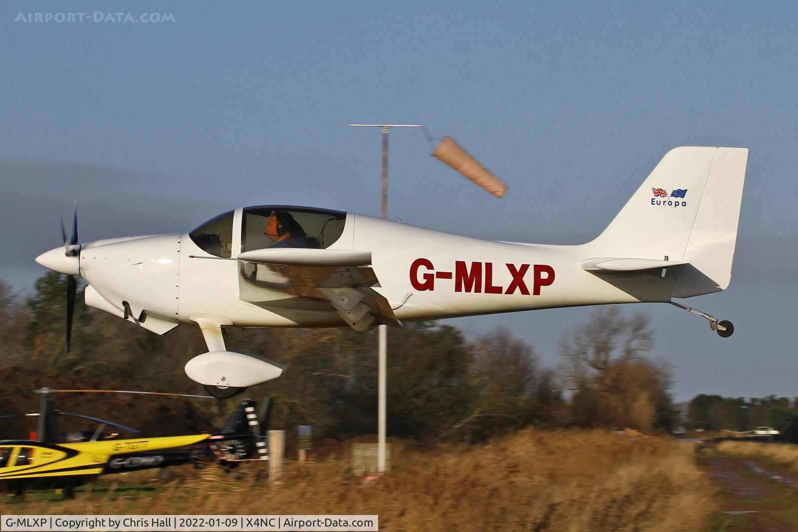 G-MLXP, 2013 Europa  C/N PFA 247-12974, North Coates Brass Monkey fly in