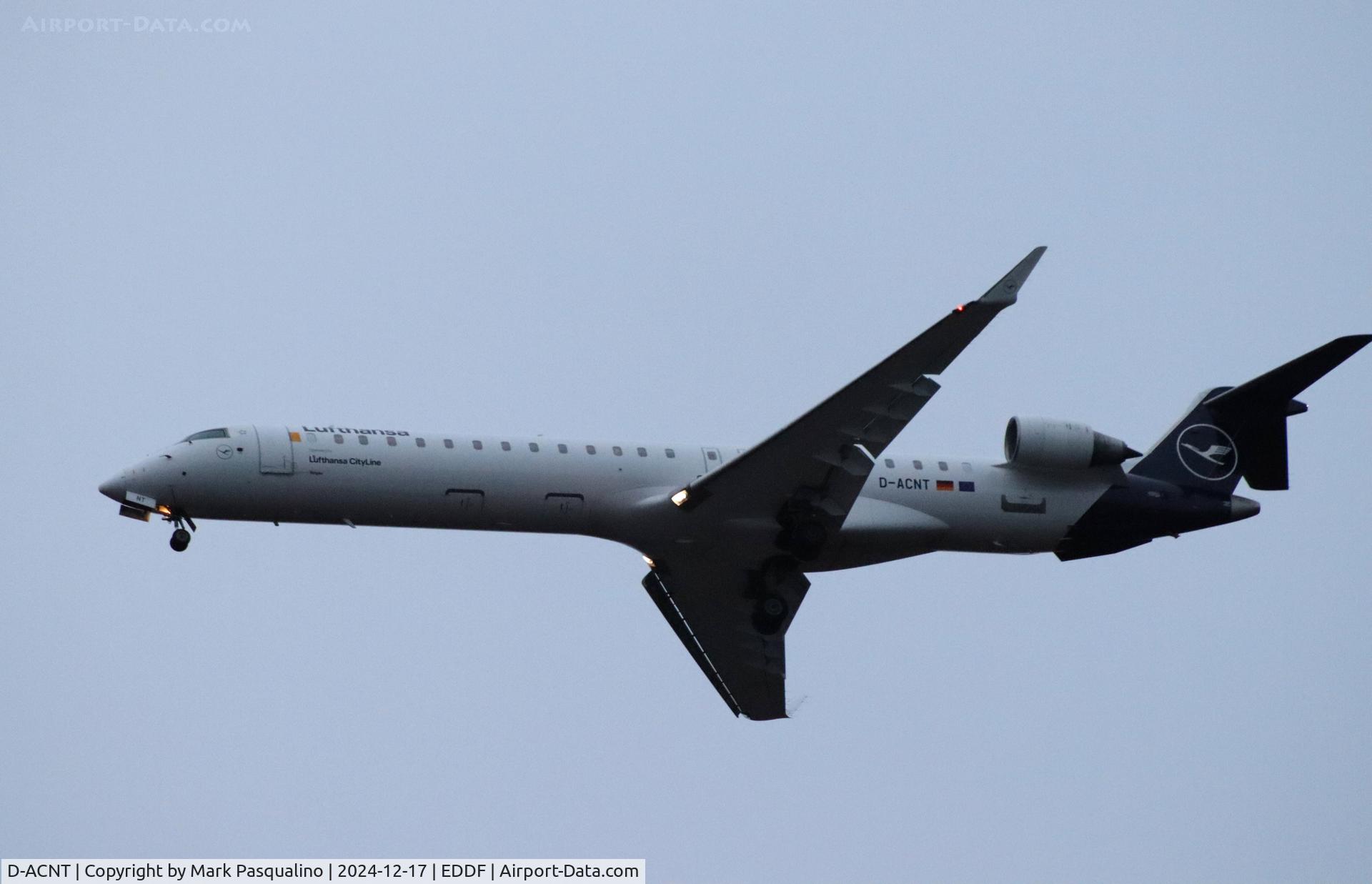 D-ACNT, 2011 Bombardier CRJ-900 NG (CL-600-2D24) C/N 15264, CL-600-2D24