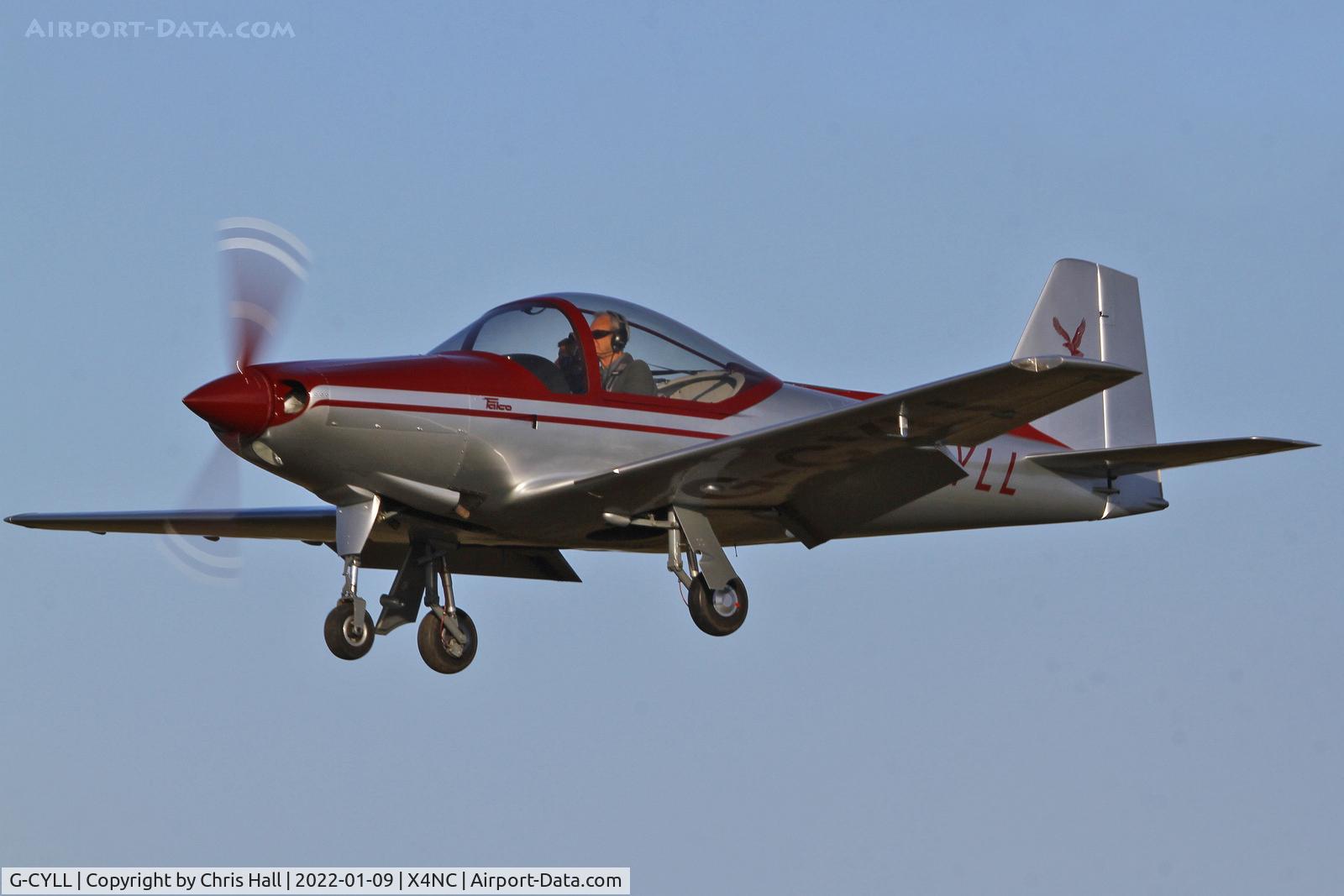 G-CYLL, 2006 Sequoia F-8L C/N PFA 100-14572, North Coates Brass Monkey fly in