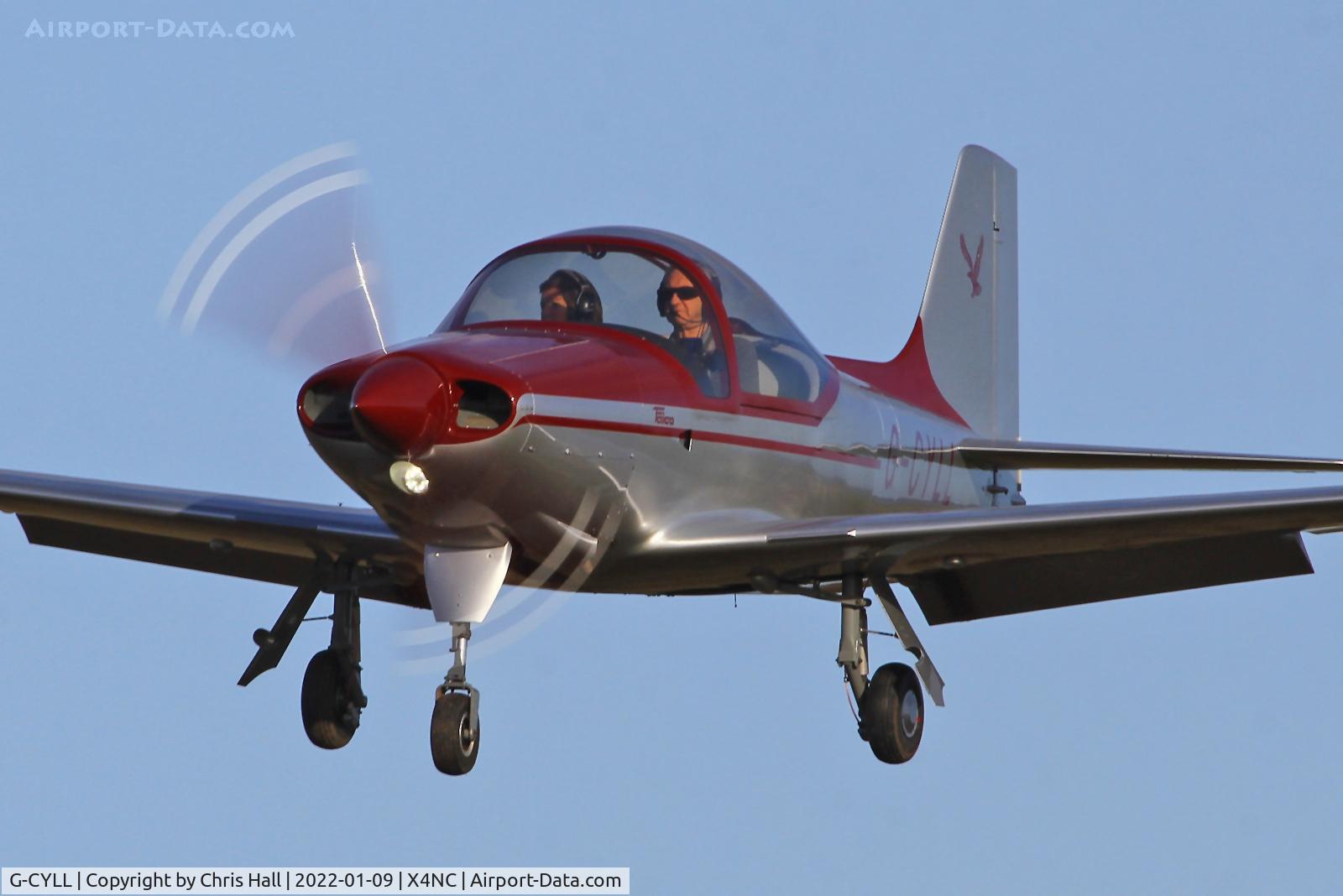 G-CYLL, 2006 Sequoia F-8L C/N PFA 100-14572, North Coates Brass Monkey fly in
