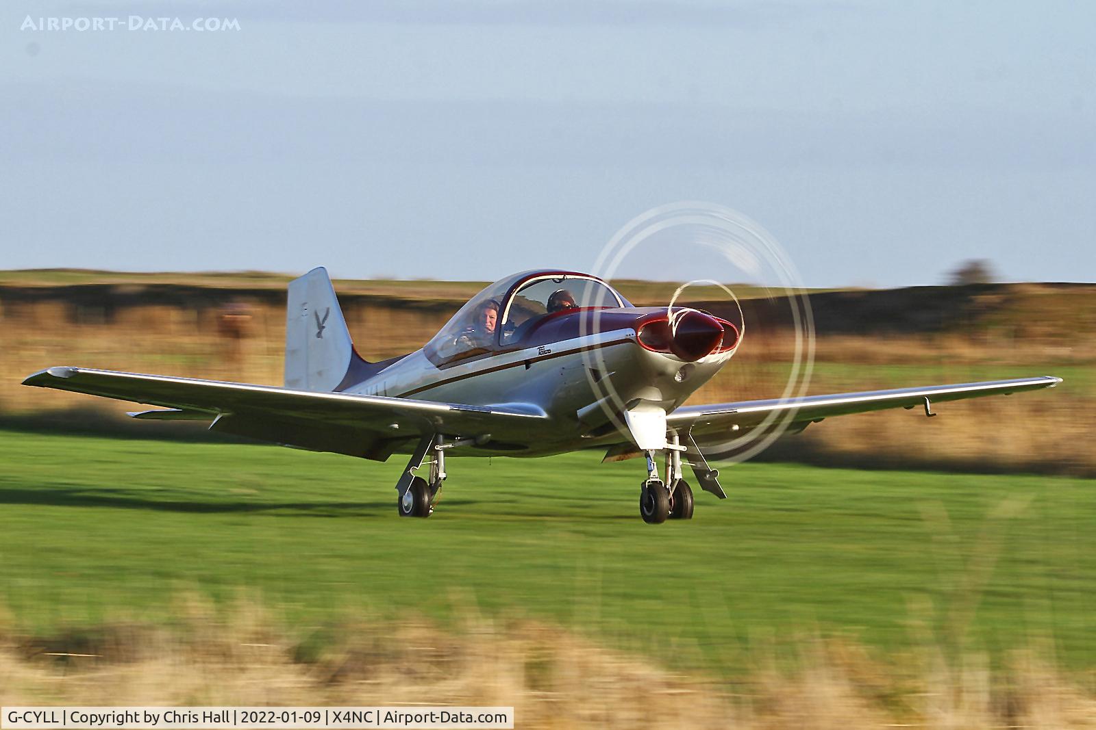 G-CYLL, 2006 Sequoia F-8L C/N PFA 100-14572, North Coates Brass Monkey fly in