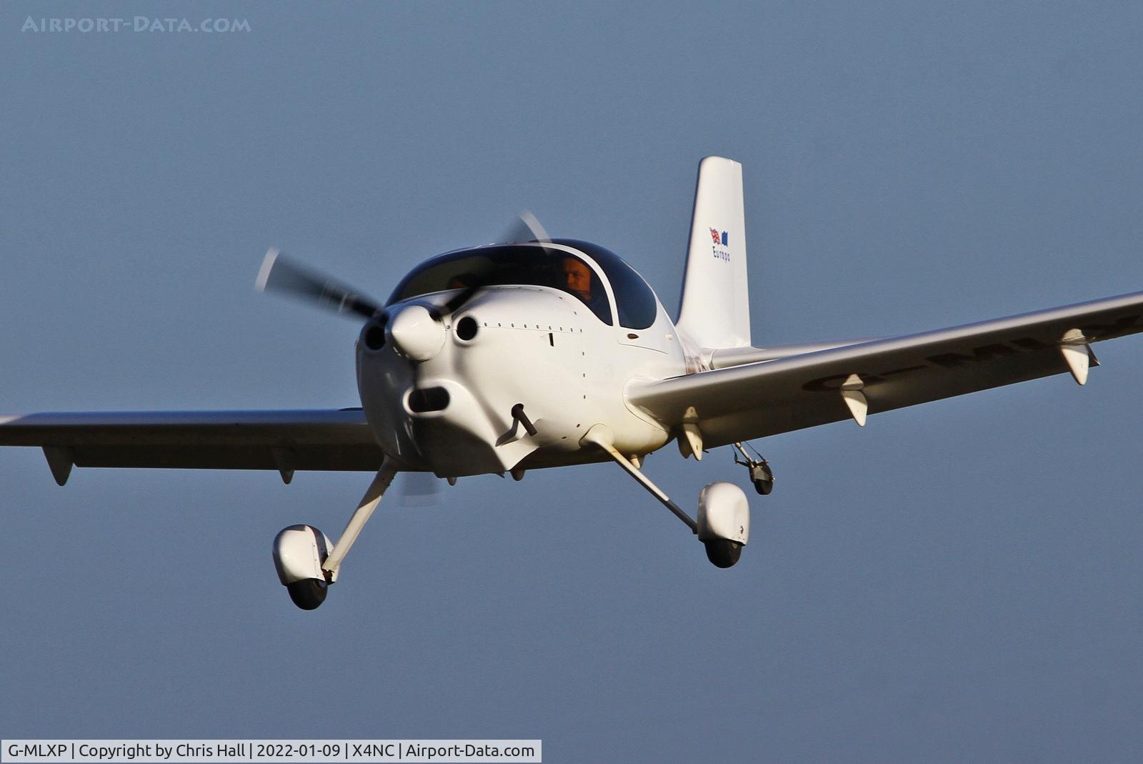 G-MLXP, 2013 Europa  C/N PFA 247-12974, North Coates Brass Monkey fly in