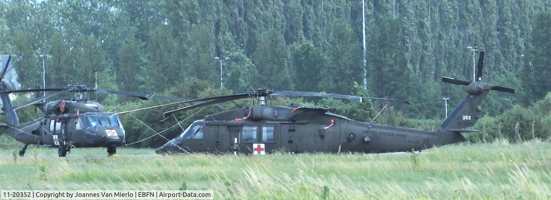 11-20352, Sikorsky HH-60M C/N 00000000000, Koksijde