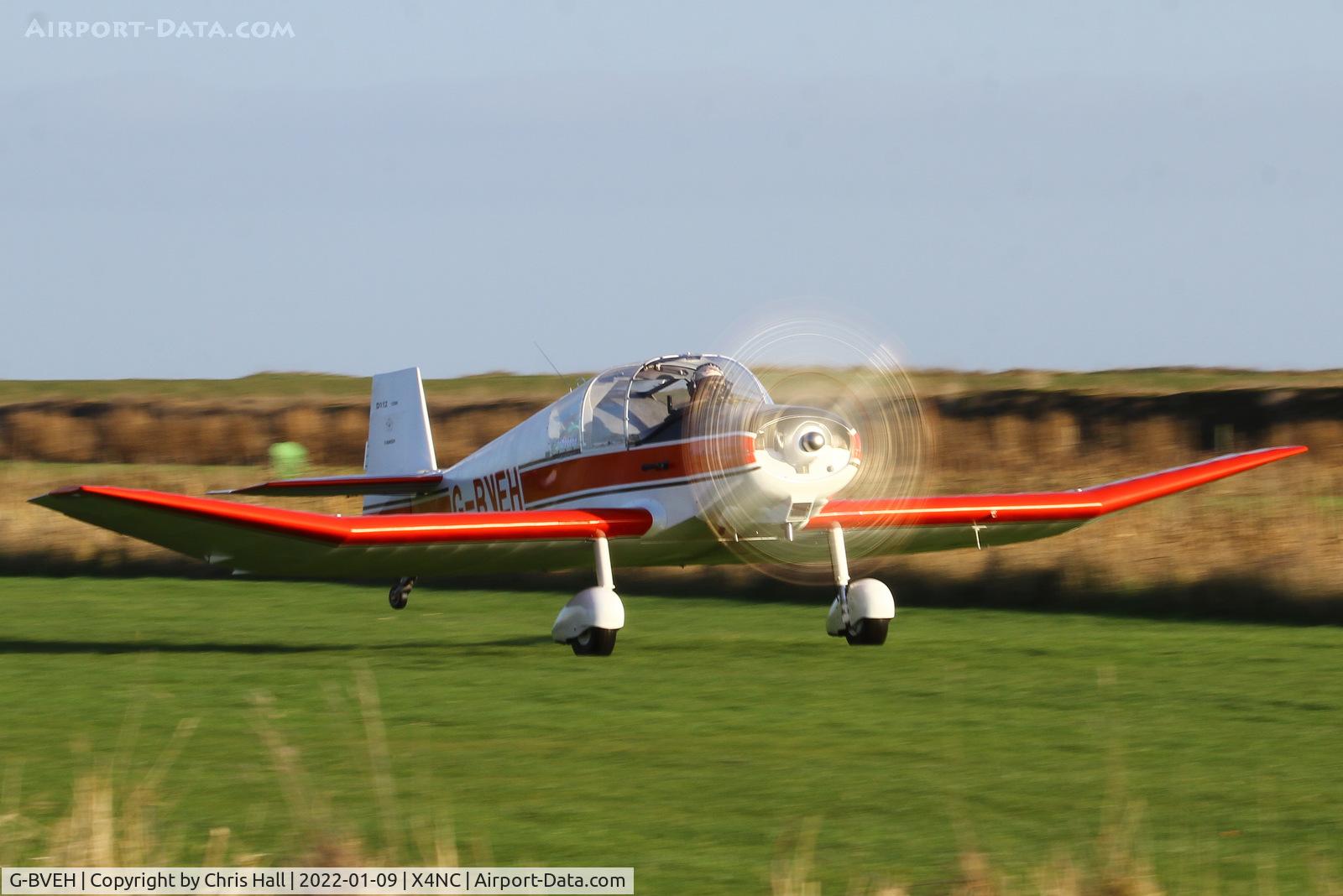G-BVEH, 1964 Jodel D-112 C/N 1294, North Coates Brass Monkey fly in