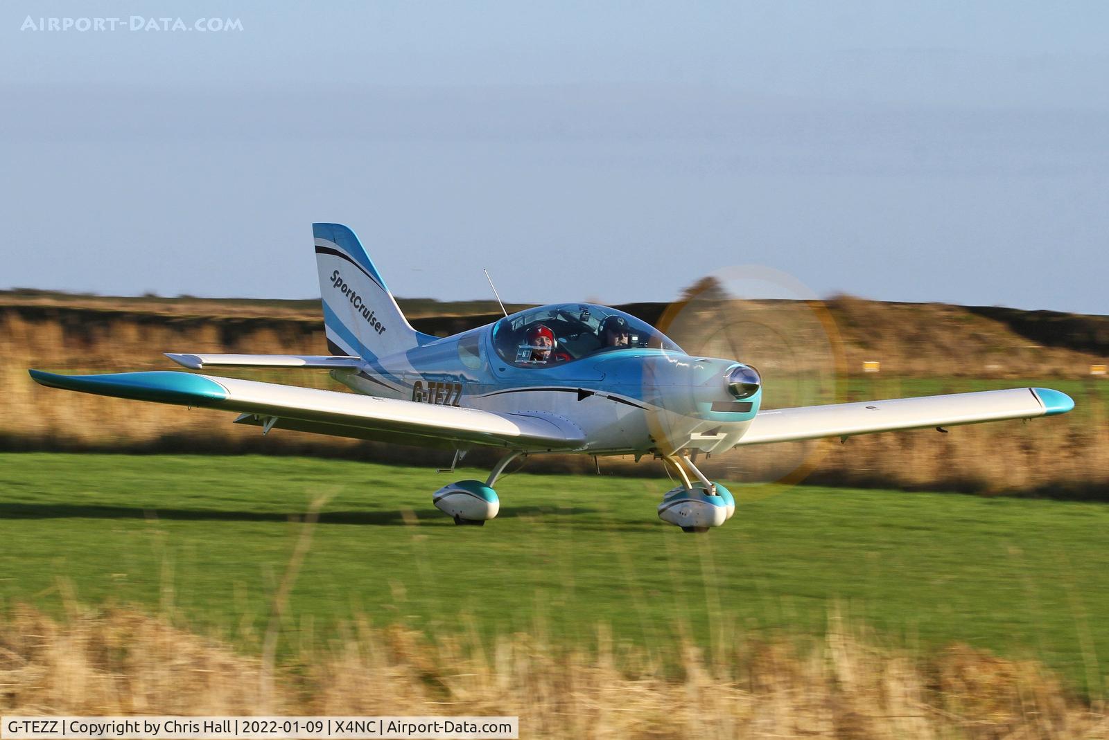 G-TEZZ, 2009 CZAW Sport Cruiser C/N LAA 338-14863, North Coates Brass Monkey fly in